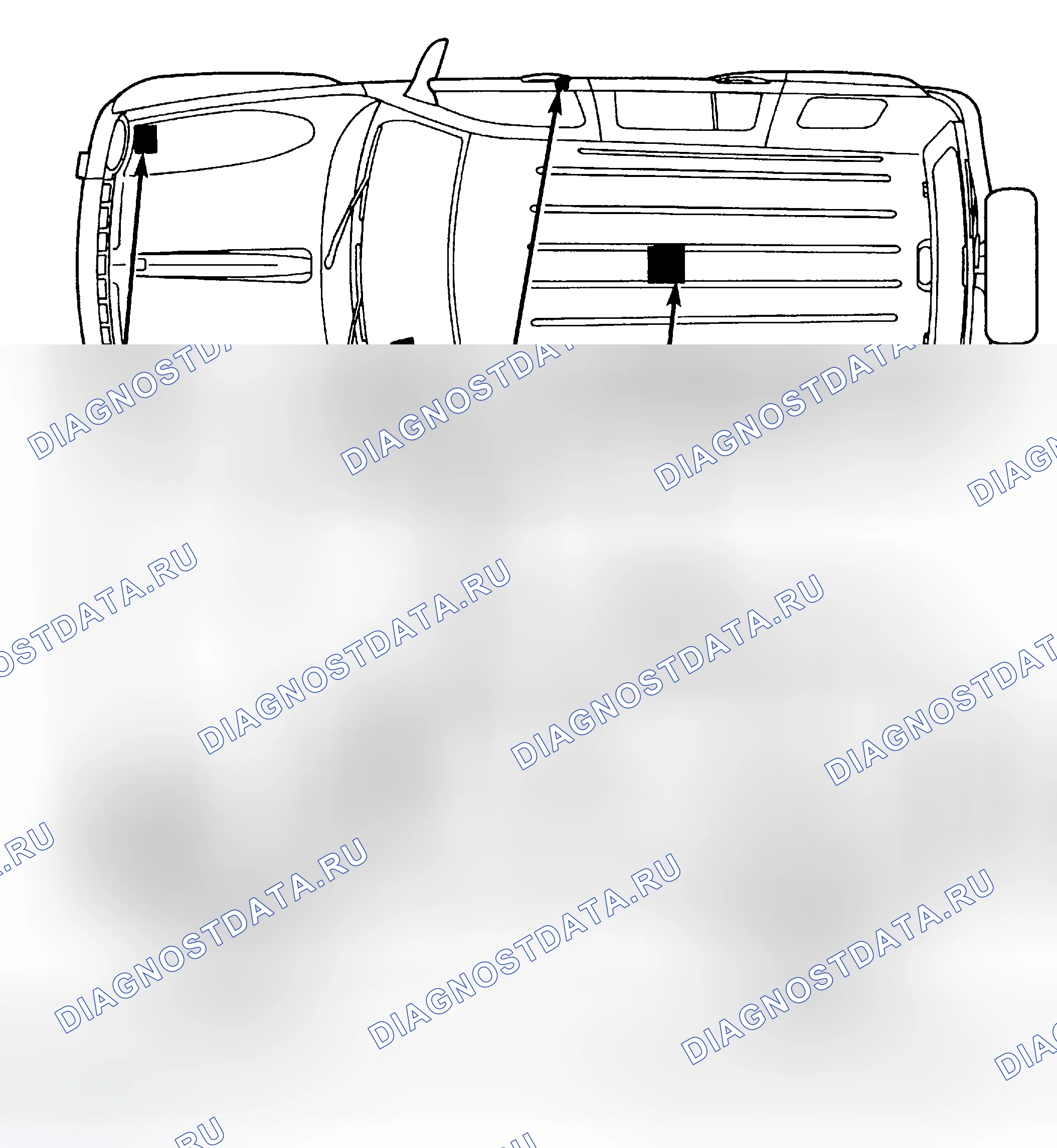 Рис. 9: ОПИСАНИЕ замков дверей и противоугонной системы. Jeep Liberty I
