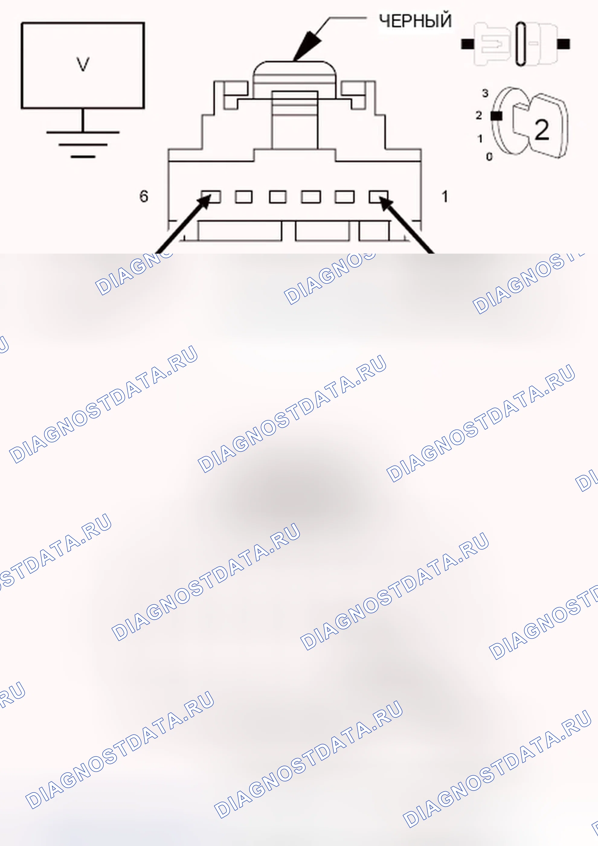 Рис. 13: ДИАГНОСТИЧЕСКИЙ ТЕСТ. Dodge Avenger II рестайлинг