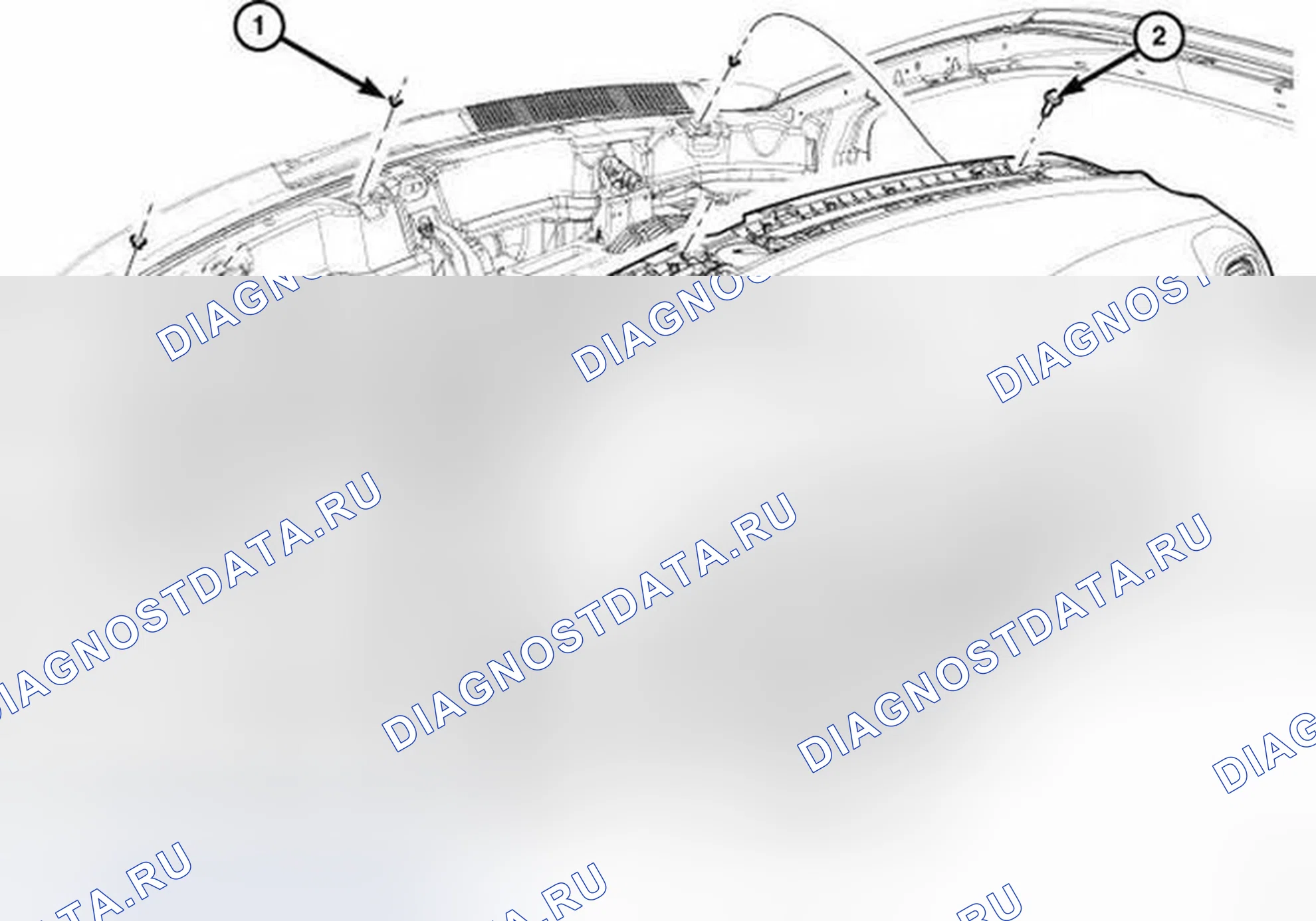 Рис. 109: ДЕМОНТАЖ. Dodge Charger VI