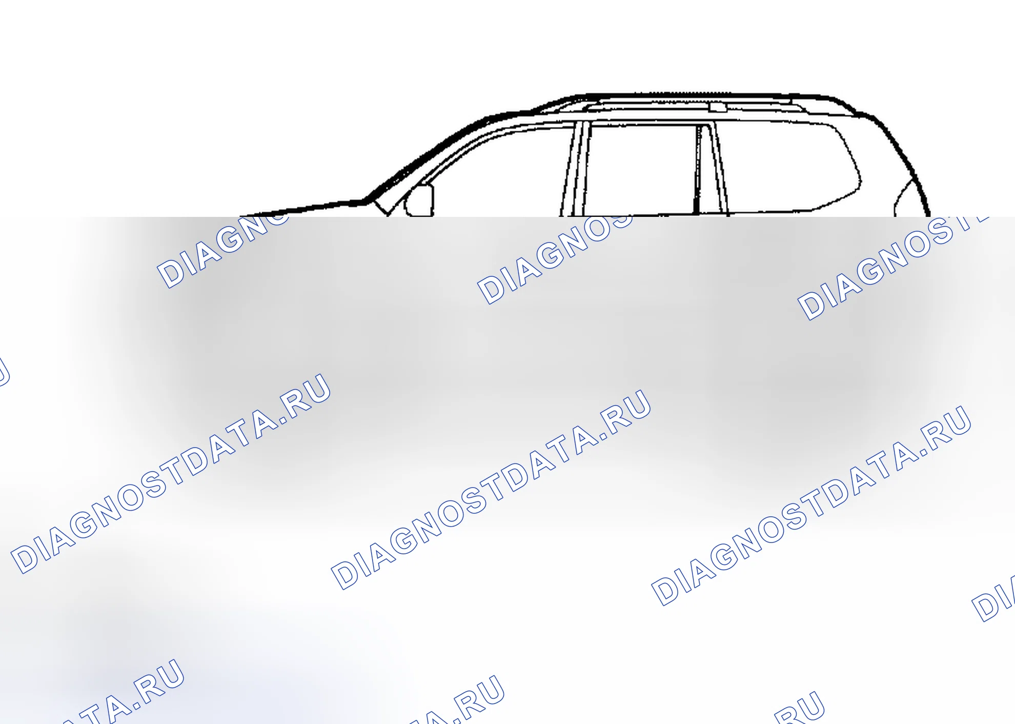 Рис. 230: ОСМОТР ТРАНСПОРТНОГО СРЕДСТВА. Honda Accord VI