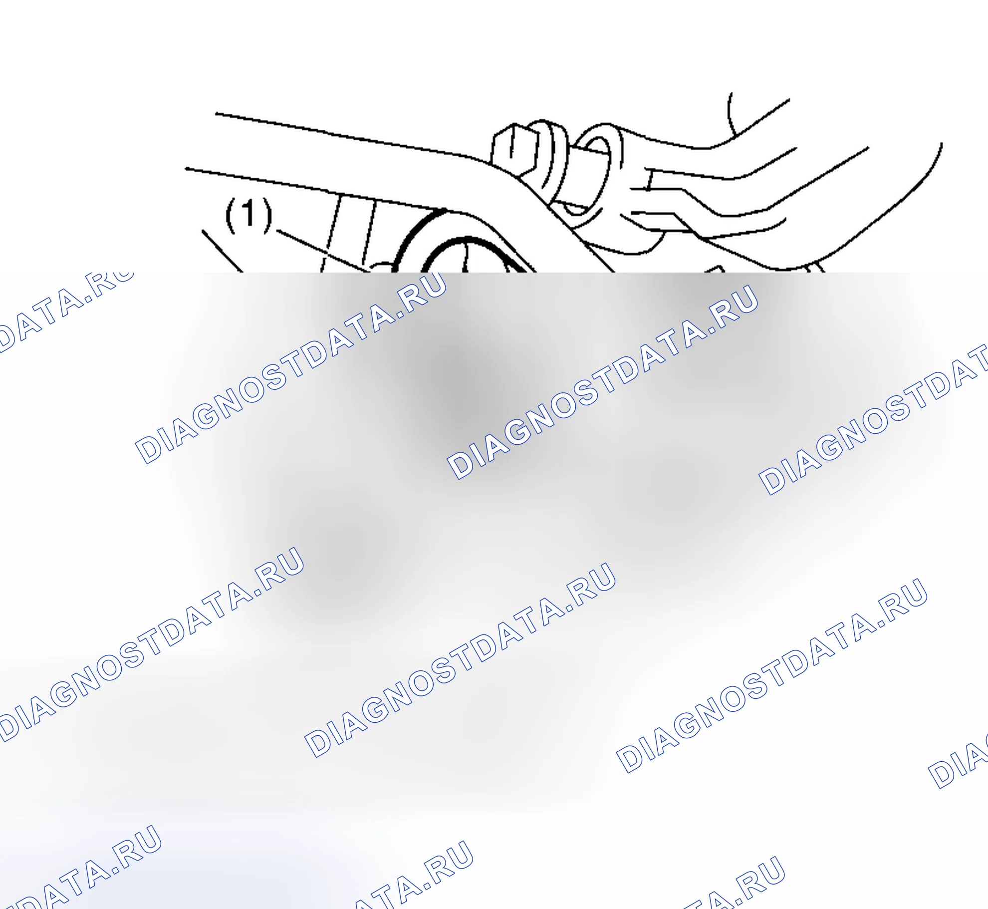 Рис. 98: ШЛАНГ ЗАДНЕГО ТОРМОЗА. Subaru Legacy BL/BP рестайлинг