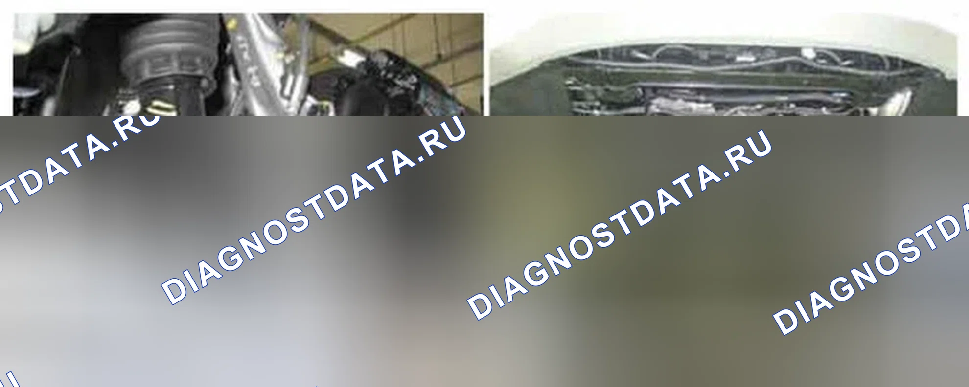 Рис. 183: Расположение компонентов. Hyundai Equus II