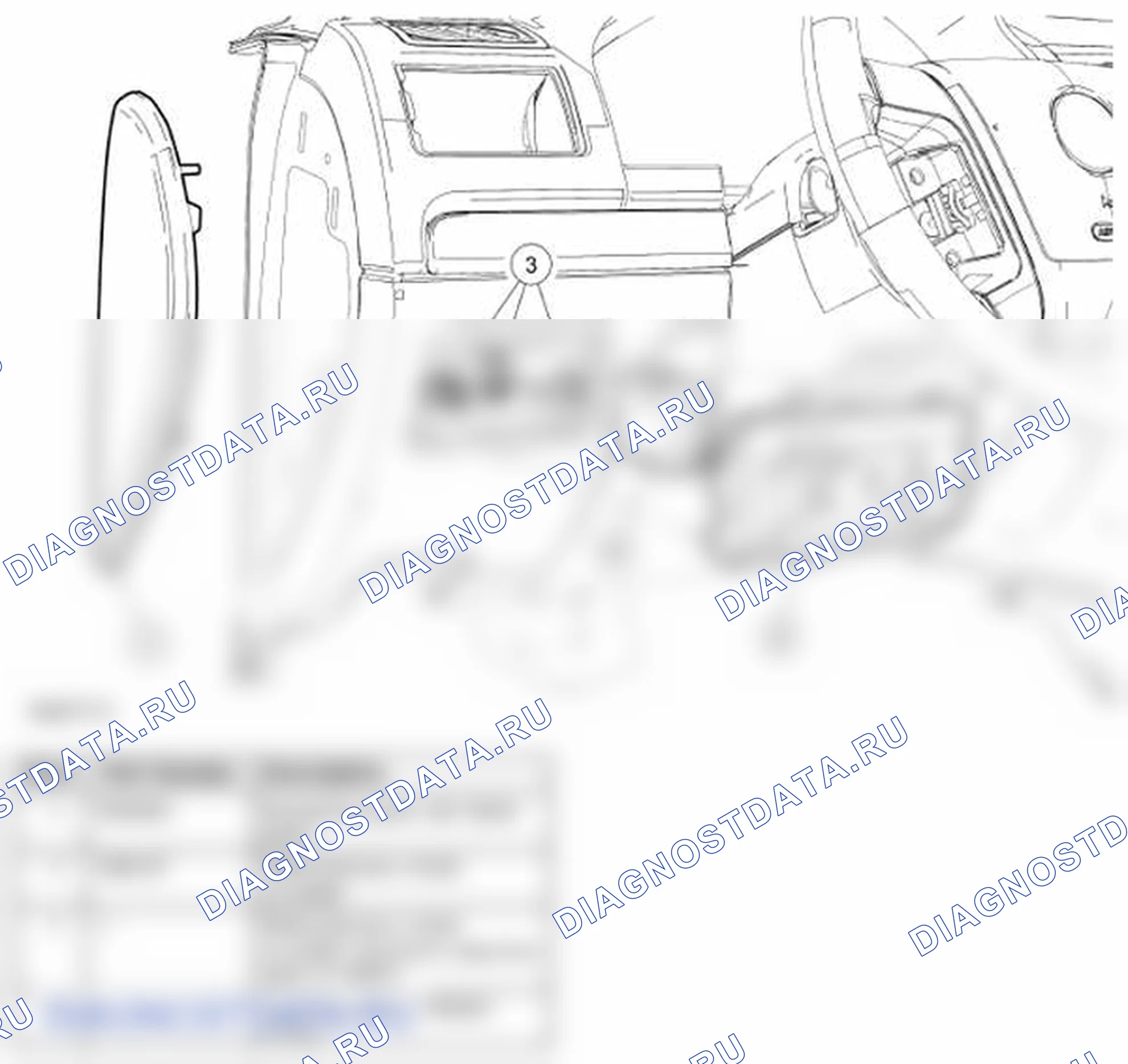 Рис. 48: Переключатель диммера приборной панели. Lincoln Zephyr US