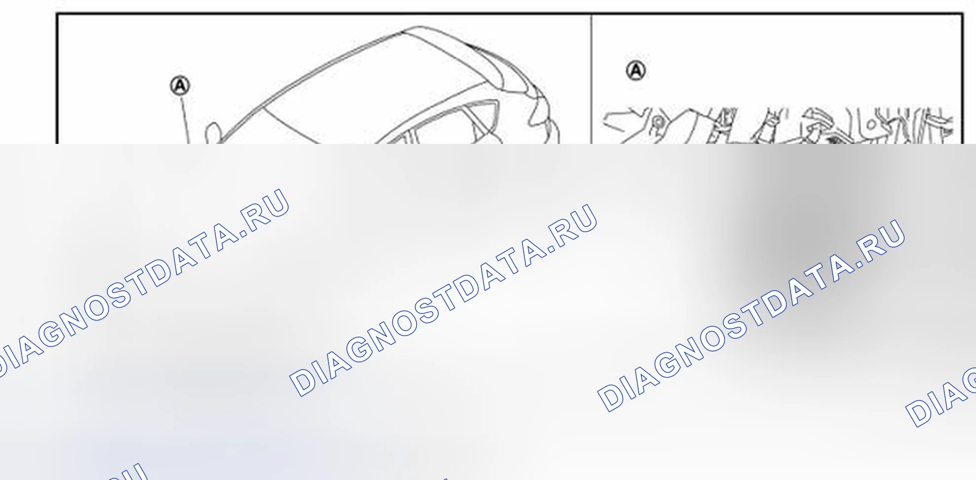 Рис. 30: Расположение компонентов. Infiniti EX37 I