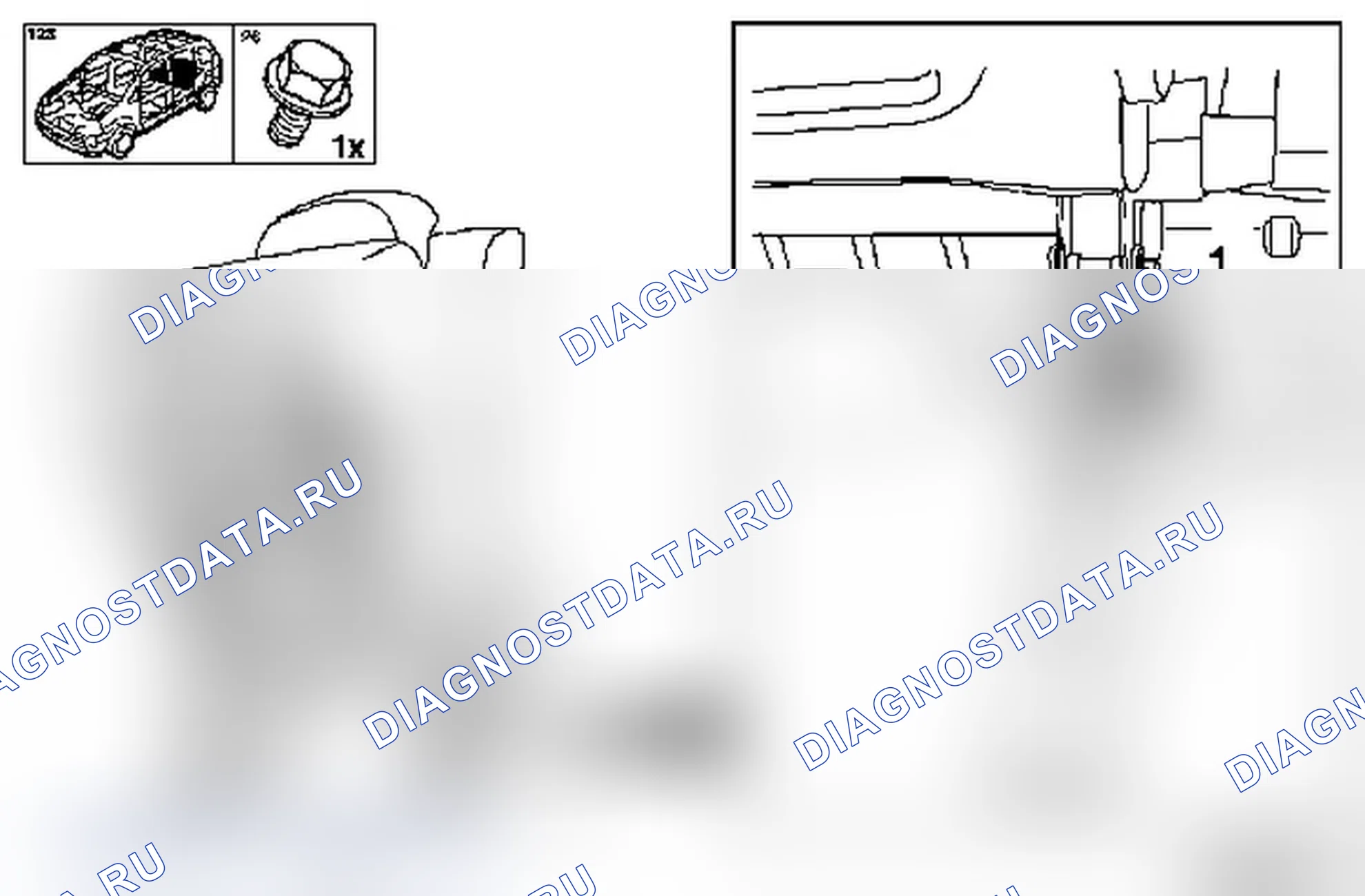 Снять и установить замок ремня заднего сиденья справа (с 2003 года выпуска). Opel Agila A рестайлинг