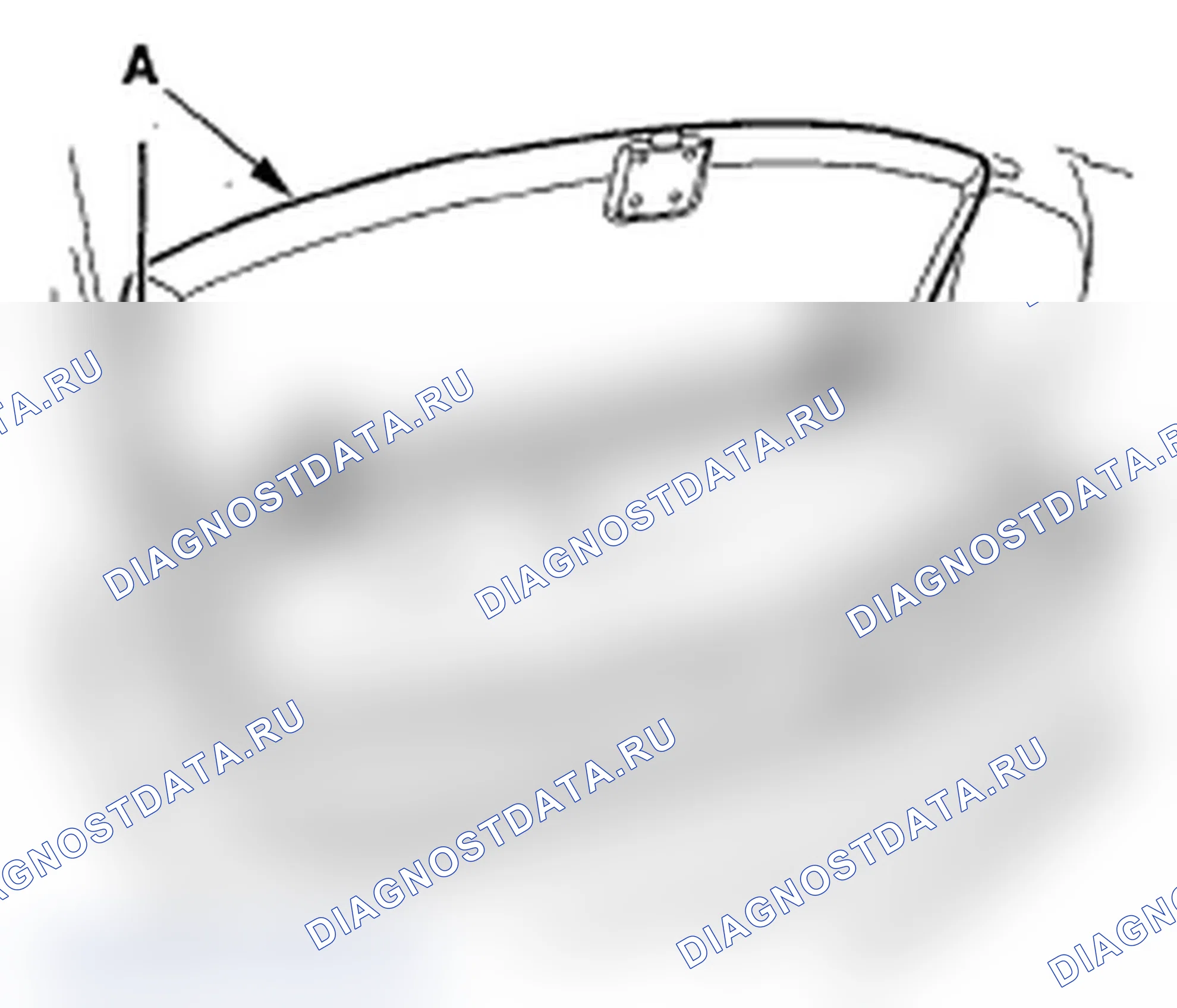 Рис. 84: Демонтаж/монтаж дифферента - грузовая зона. Acura MDX II