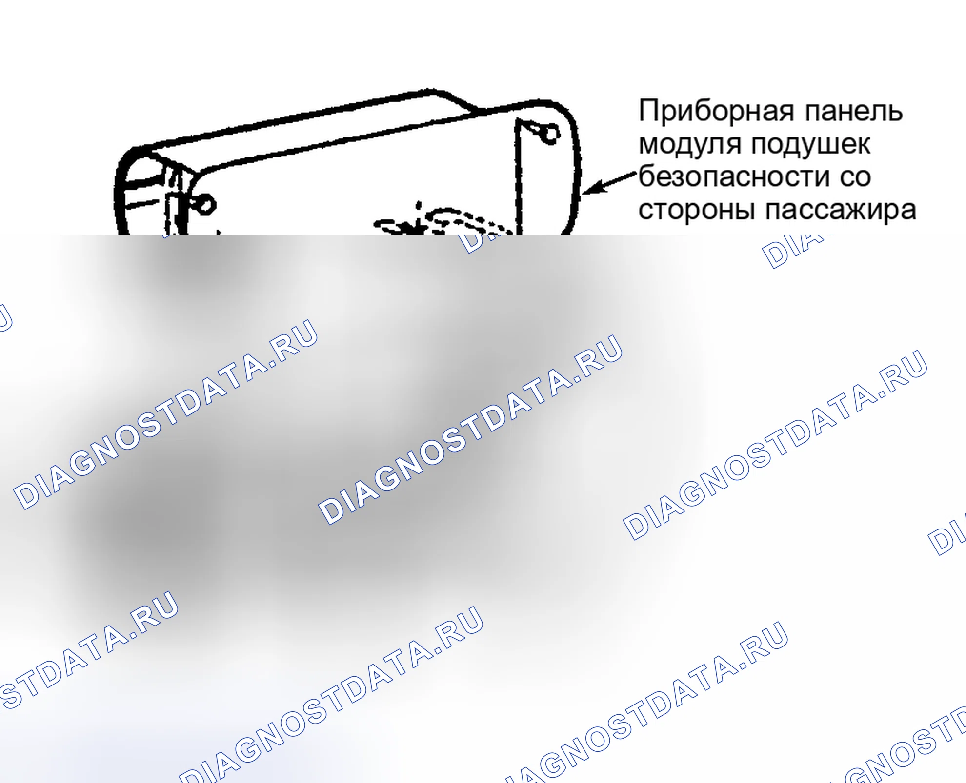 Рис. 60: Демонтаж (со стороны пассажира). GMC Jimmy I