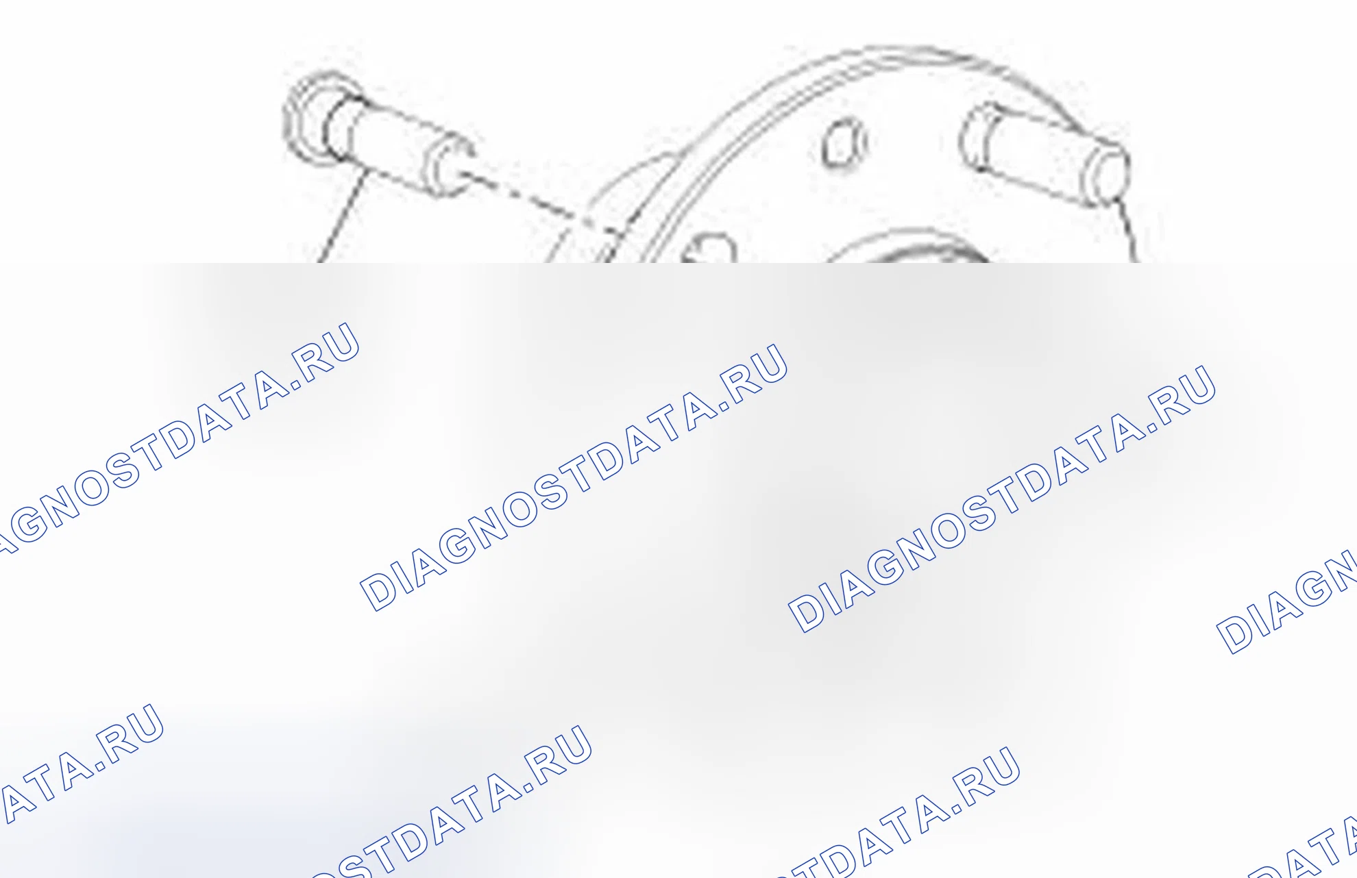 Рис. 1: Колесные шпильки. Ford Edge I