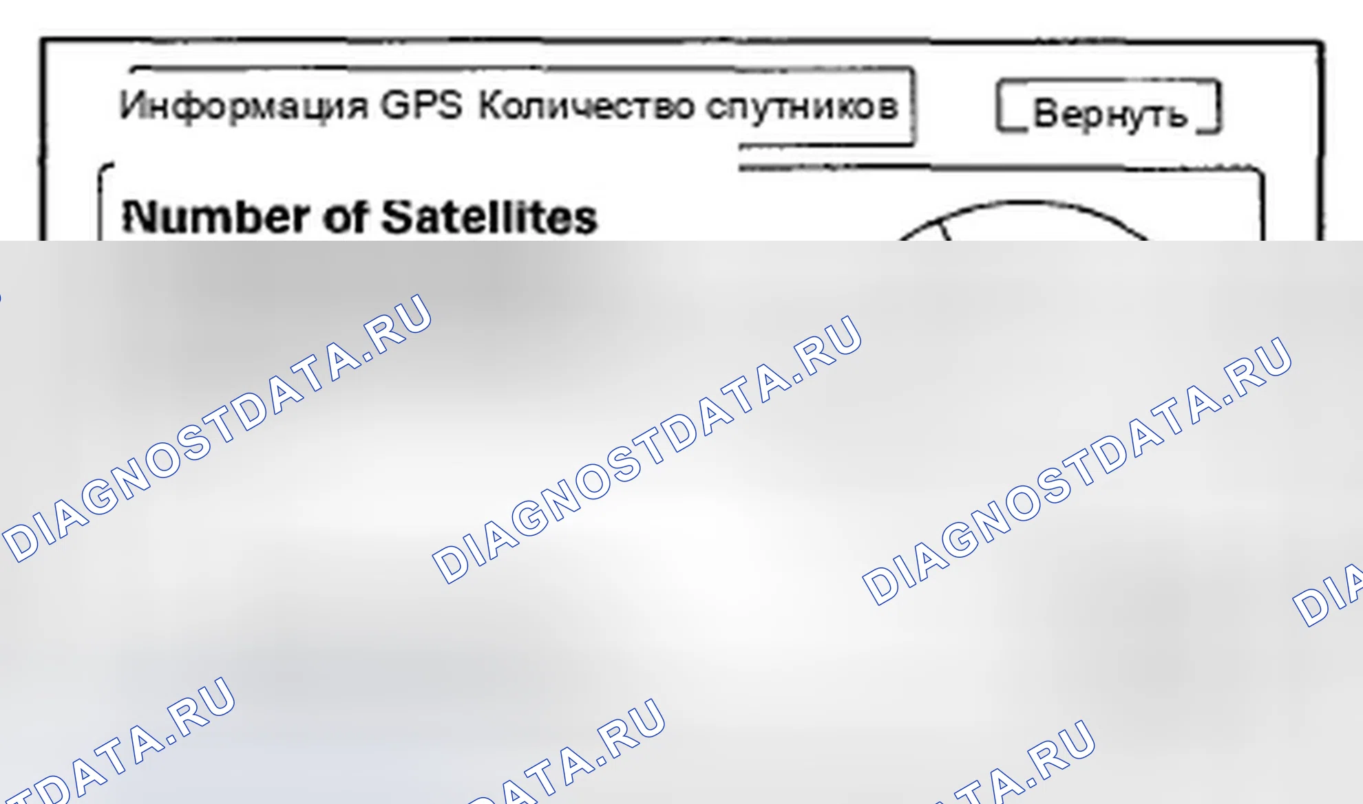 Рис. 614: Информация GPS. Honda Crosstour I