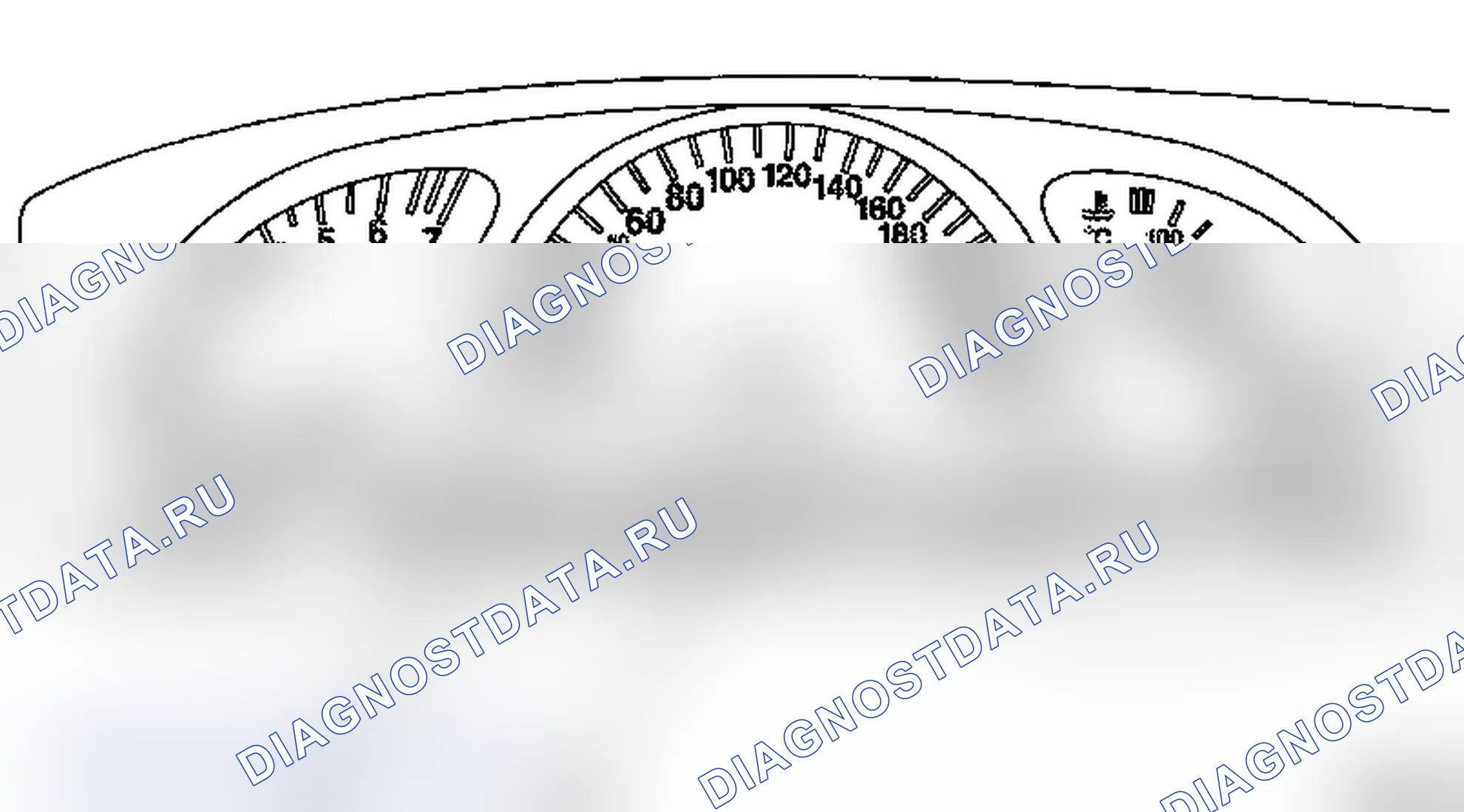 Контрольная лампа электронного оборудования двигателя. Opel Vectra B