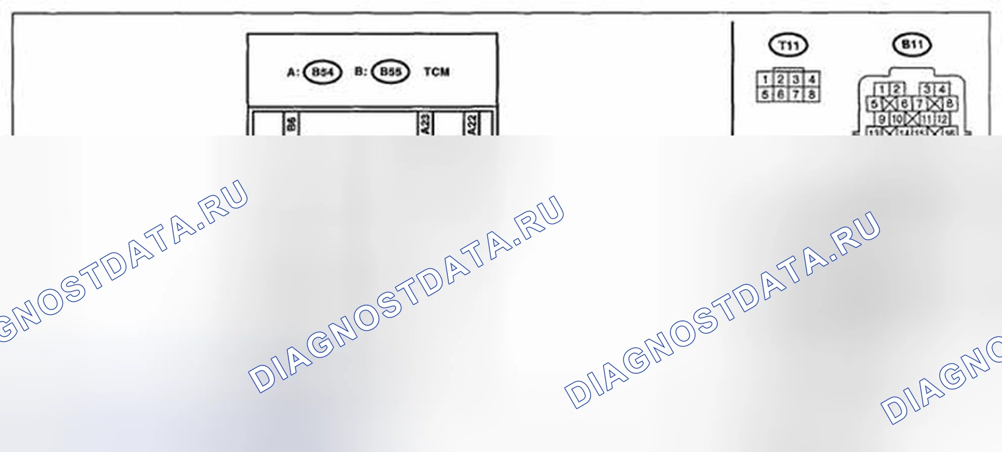 Рис. 627: электросхема. Subaru Legacy BM/BR