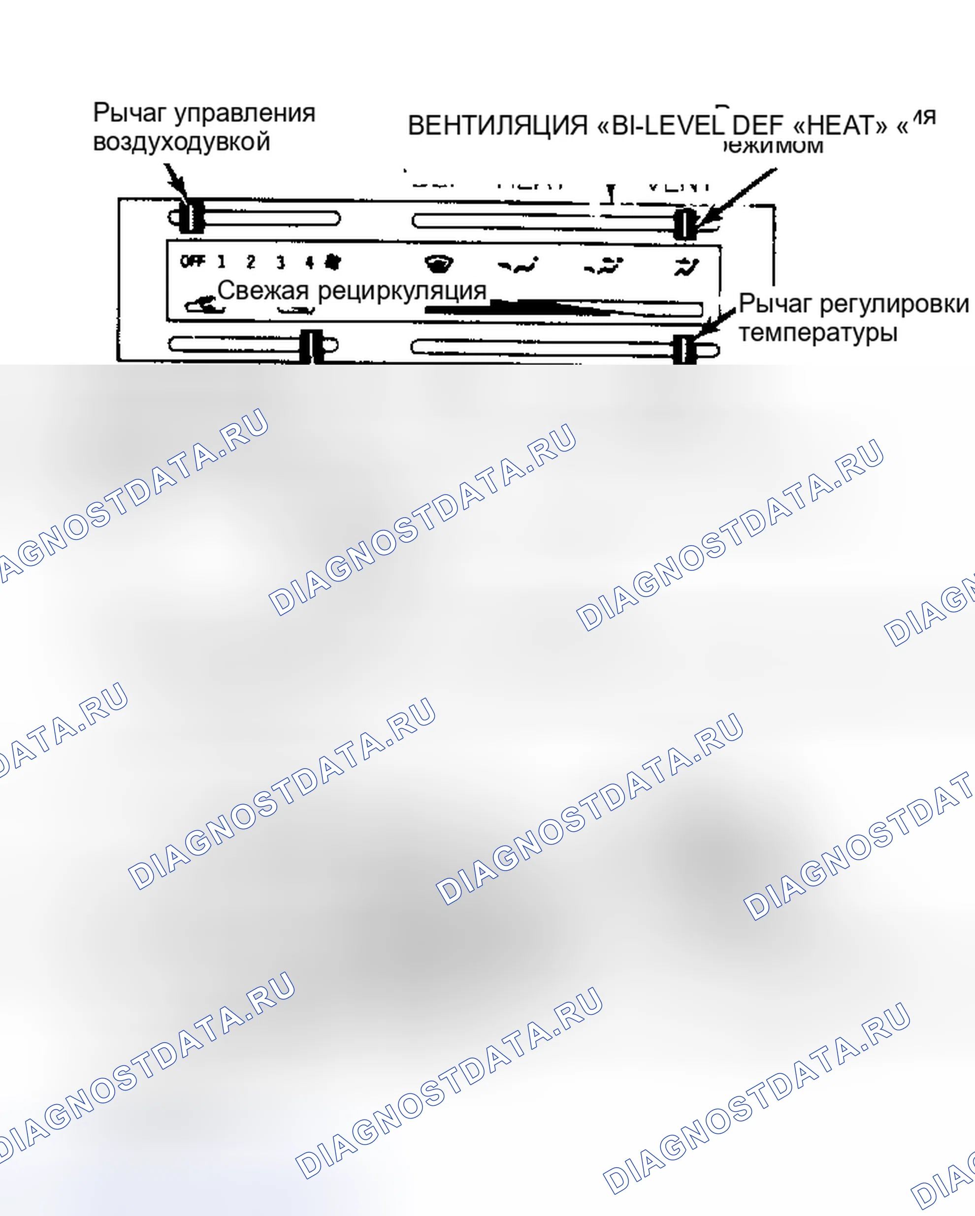 Рис. 3: Схема работы системы. Hyundai Excel I