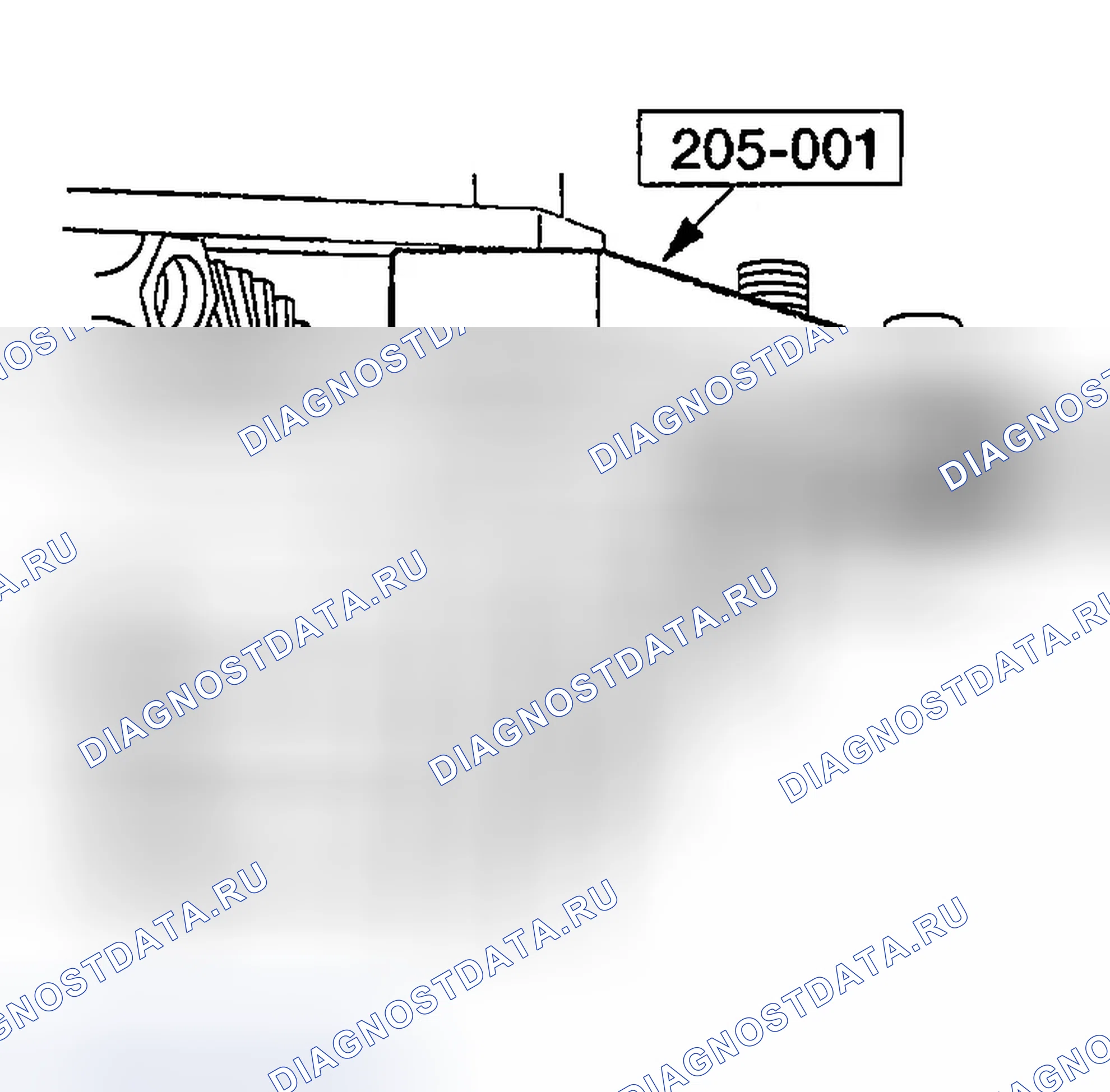 Рис. 153: Пункт 15: Разборка корпуса дифференциала Примечание. Ford Explorer III
