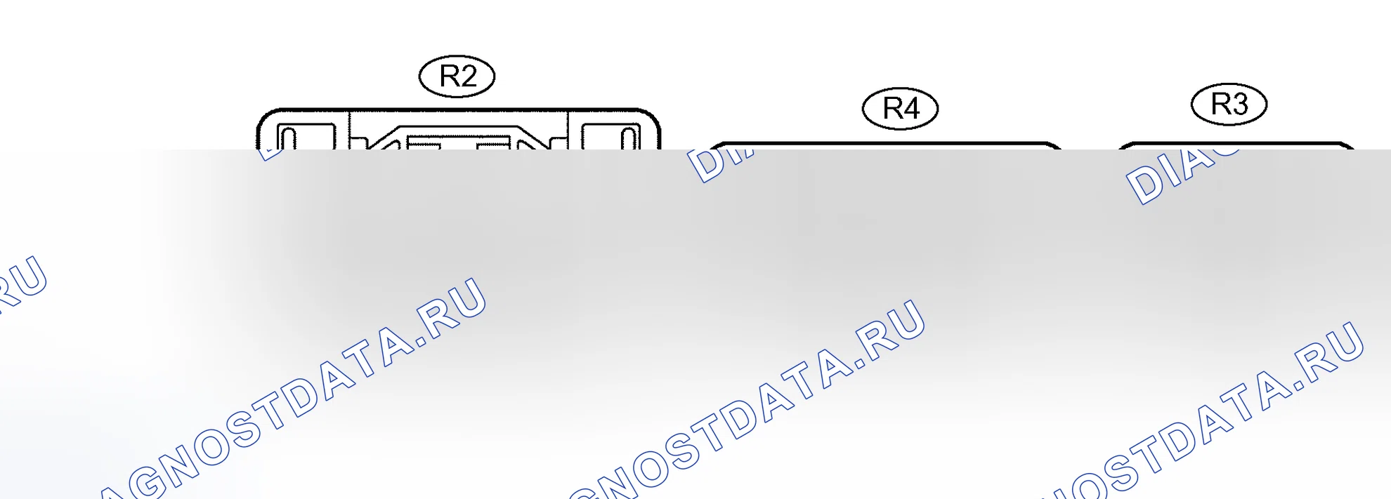 Рис. 15: КЛЕММЫ ЭБУ. Lexus RX II