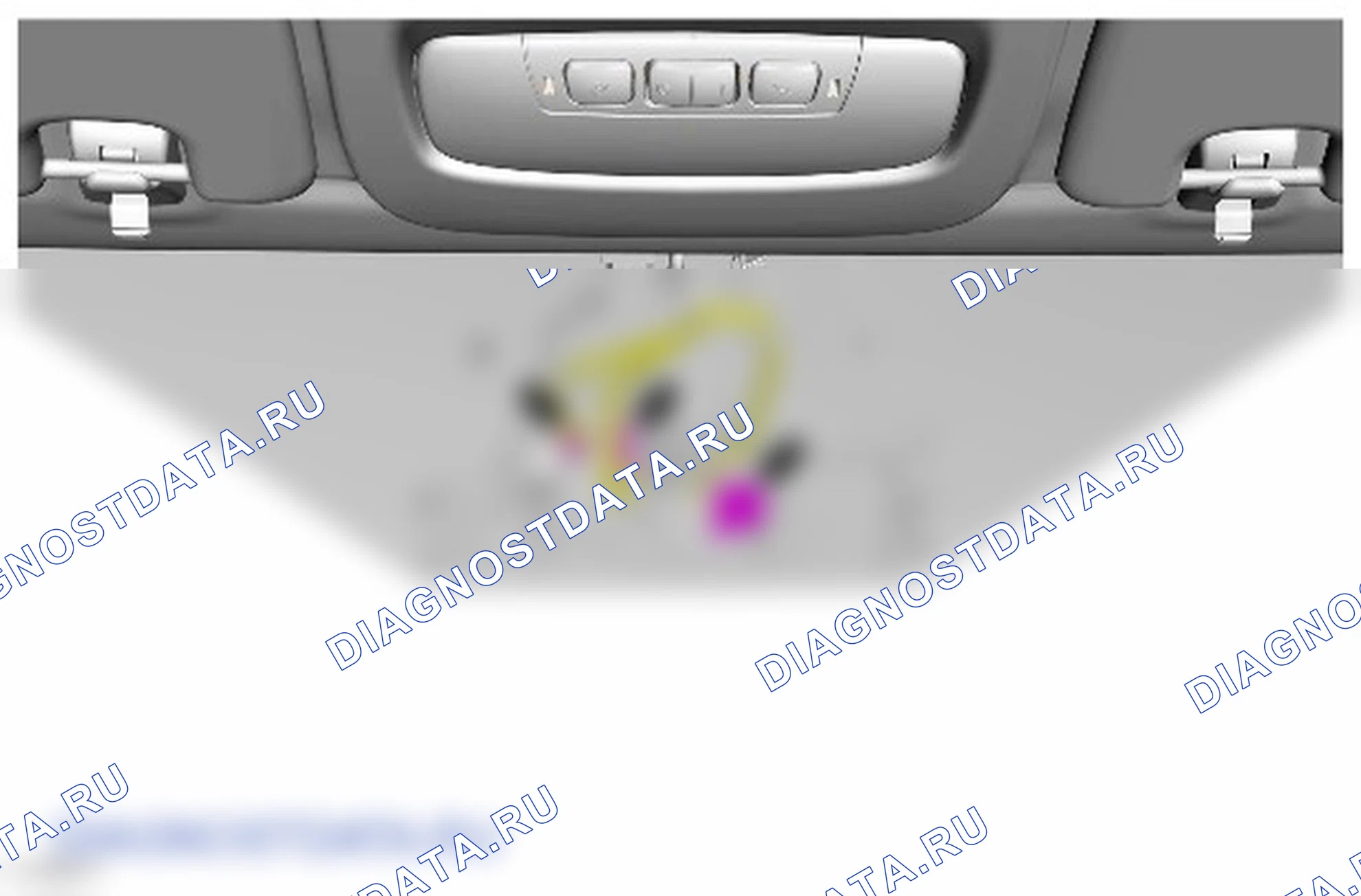 Как снять и установить обивку потолка — опускание. Ford Tourneo Courier I
