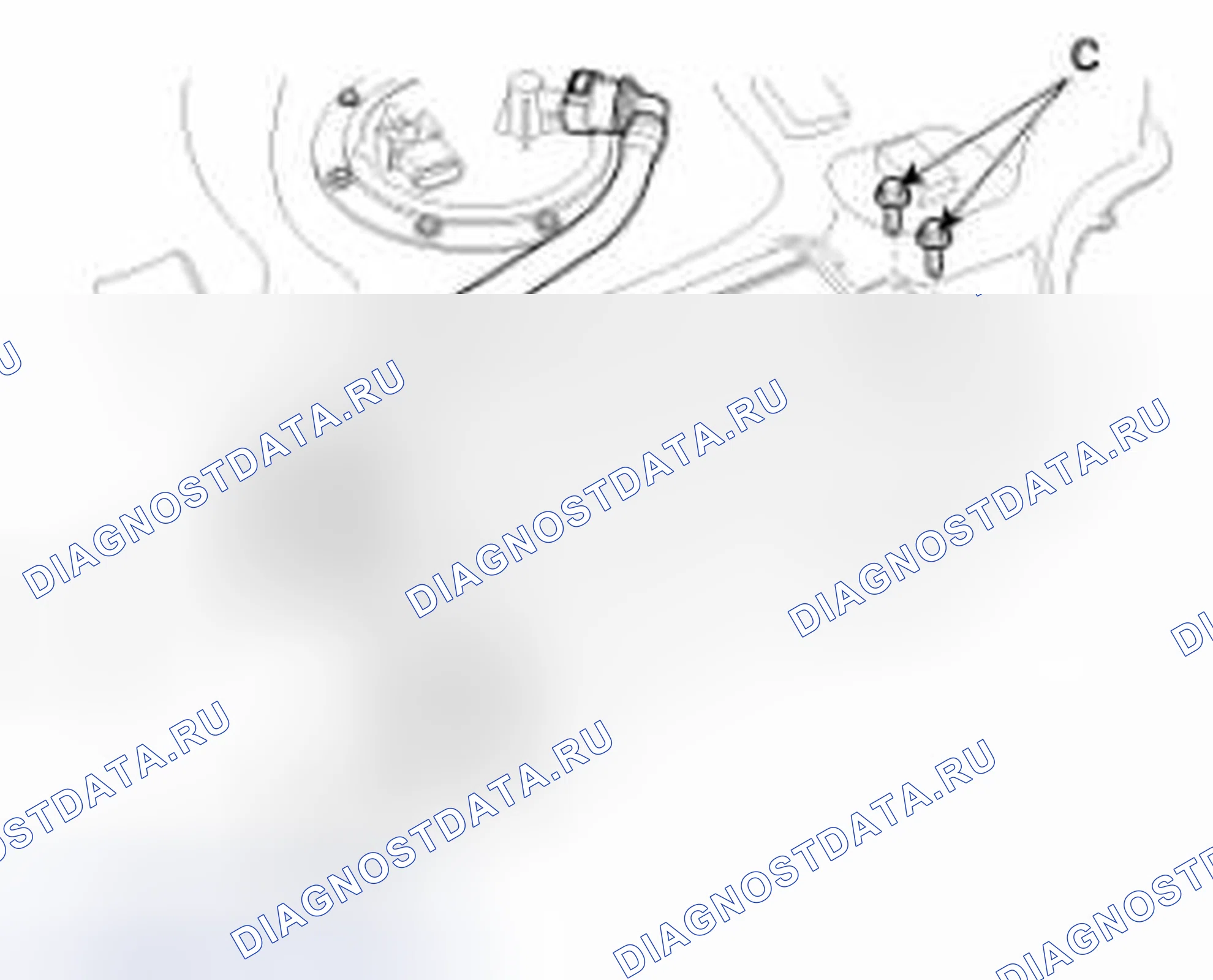 Рис. 19: Демонтаж. BMW 6 серия F06/F13/F12