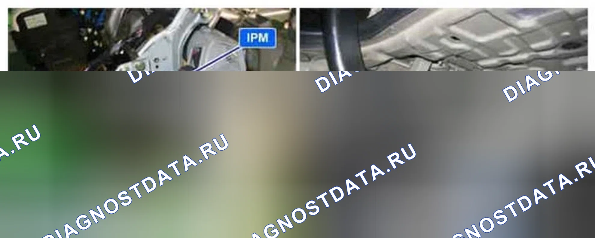 Рис. 161: Расположение компонентов. Hyundai Equus II