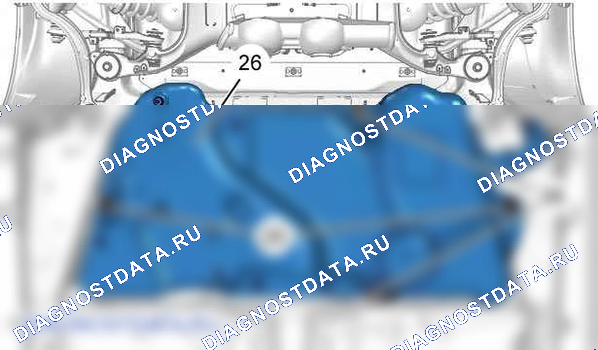 Снятие - Установка: Топливный бак — b1hg2kld. Citroen C5 II