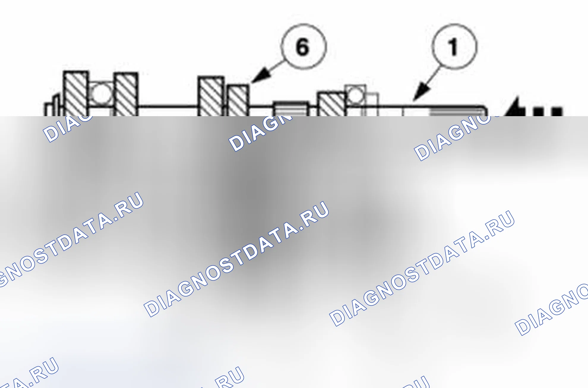 Рис. 84: Вторая передача. Ford Fiesta Mk6