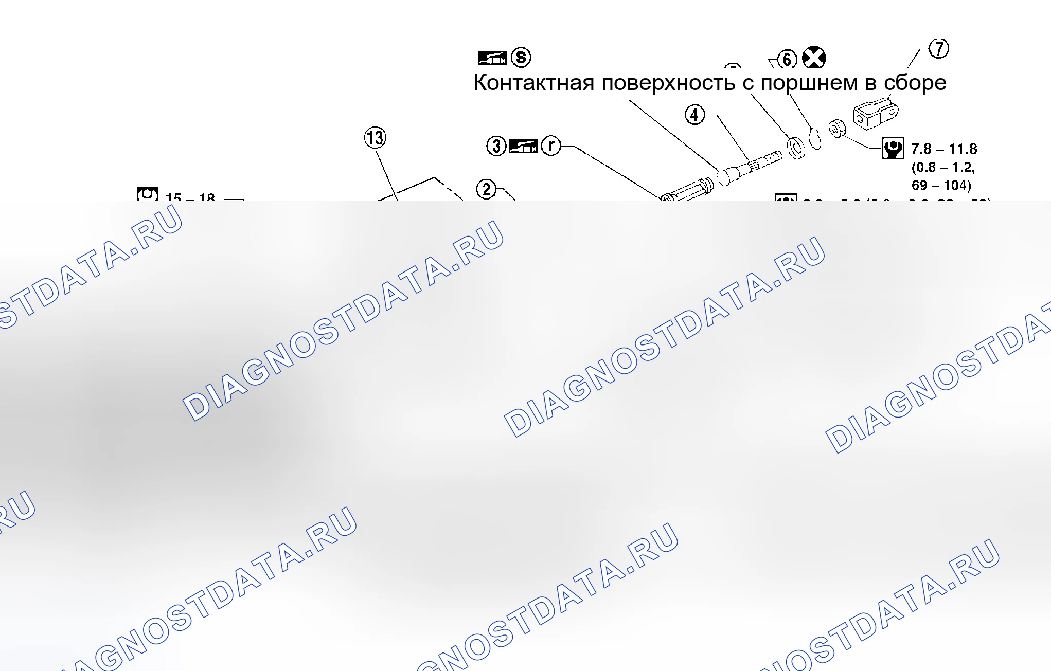 Рис. 30: Компоненты. Nissan Maxima A34