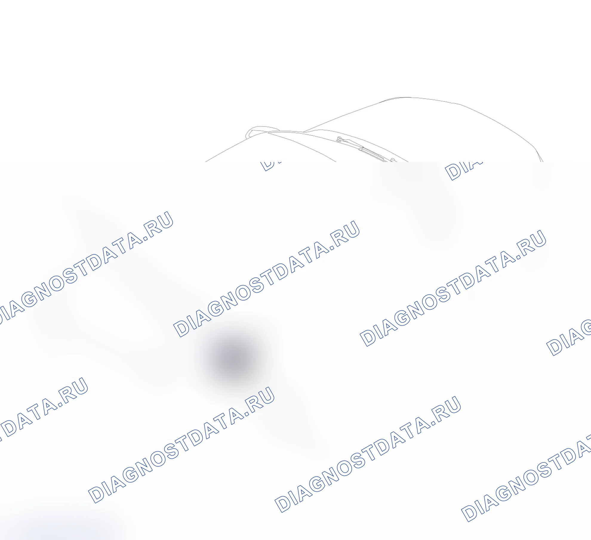 Схема расположения зарядного порта — Haval H6. Haval H6 III