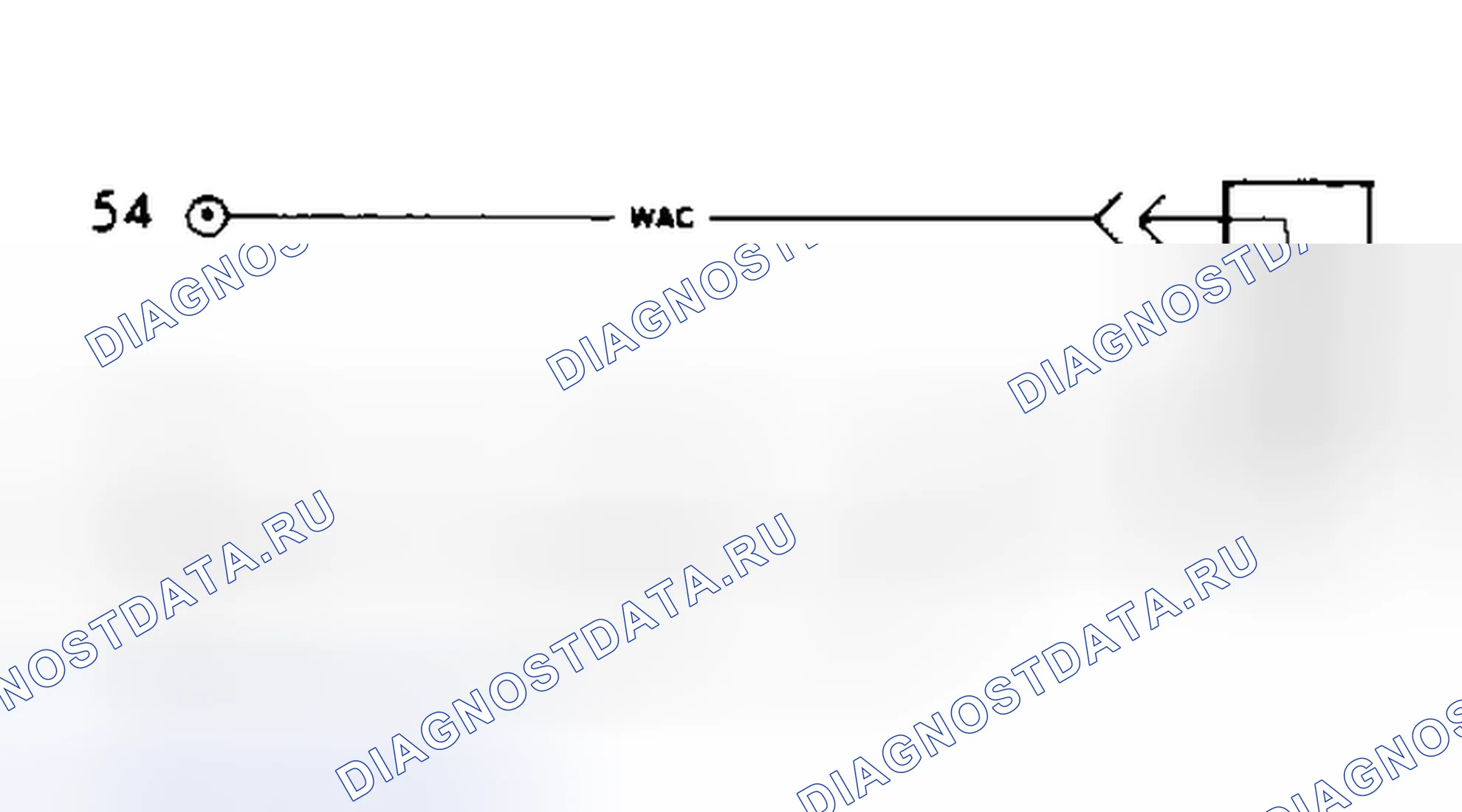 Рис. 53: Схема отключения дроссельной заслонки A / C. Mercury Marquis V