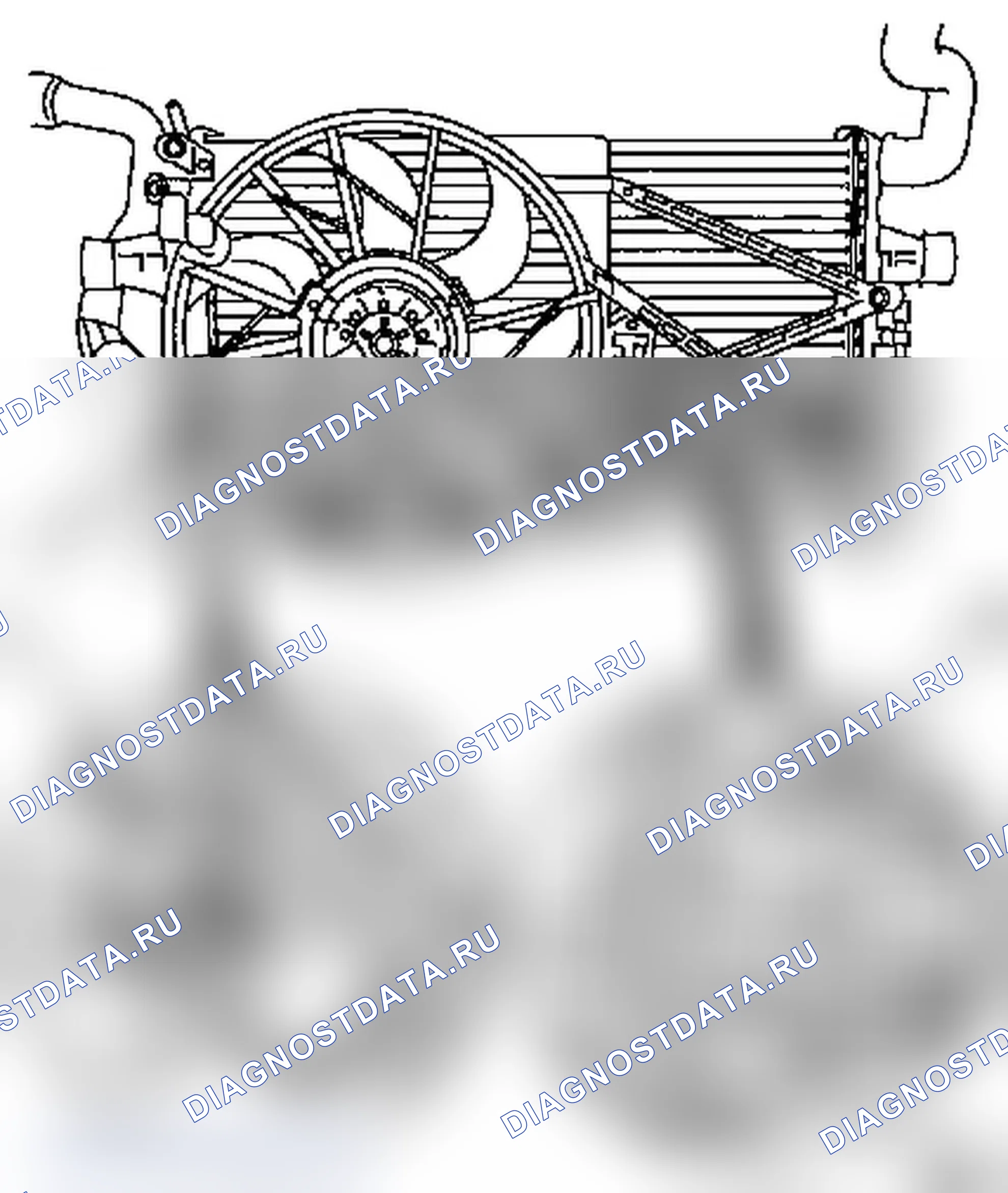 J606800 Заменить мотор вентилятора (Z 22 SE). Opel Astra G