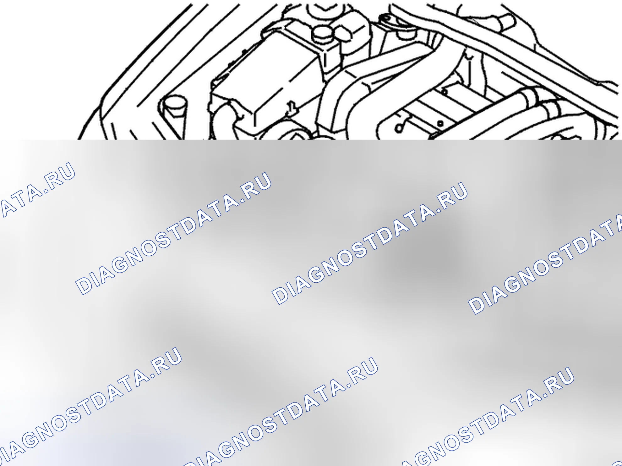 Рис. 35: Удаление трубы нагнетаемого воздуха. Volvo S60 I рестайлинг