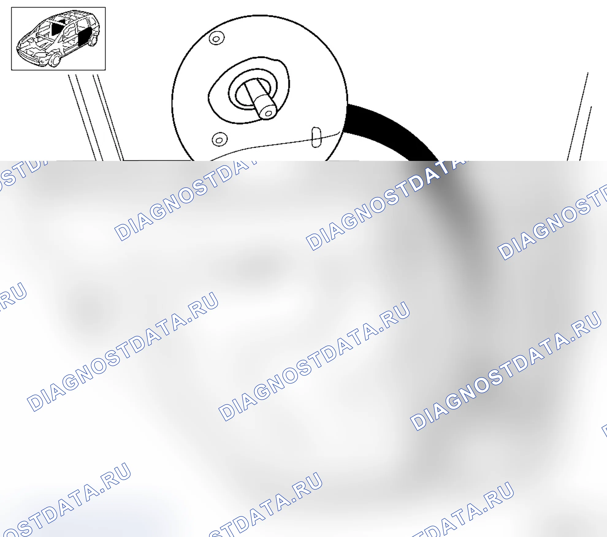 Замена дверного стопора задней двери - L35 / L48 / L69. Opel Astra H