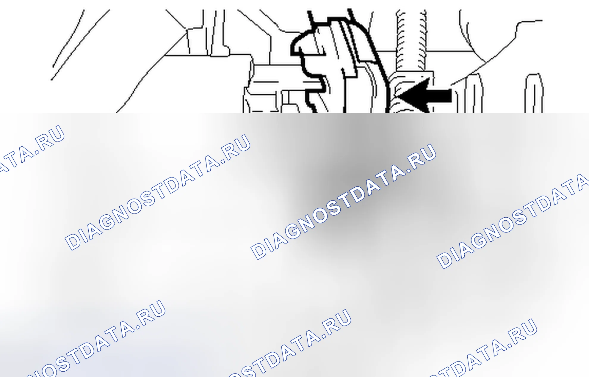 Рис. 1385: ДЕМОНТАЖ. Toyota RAV4 III рестайлинг