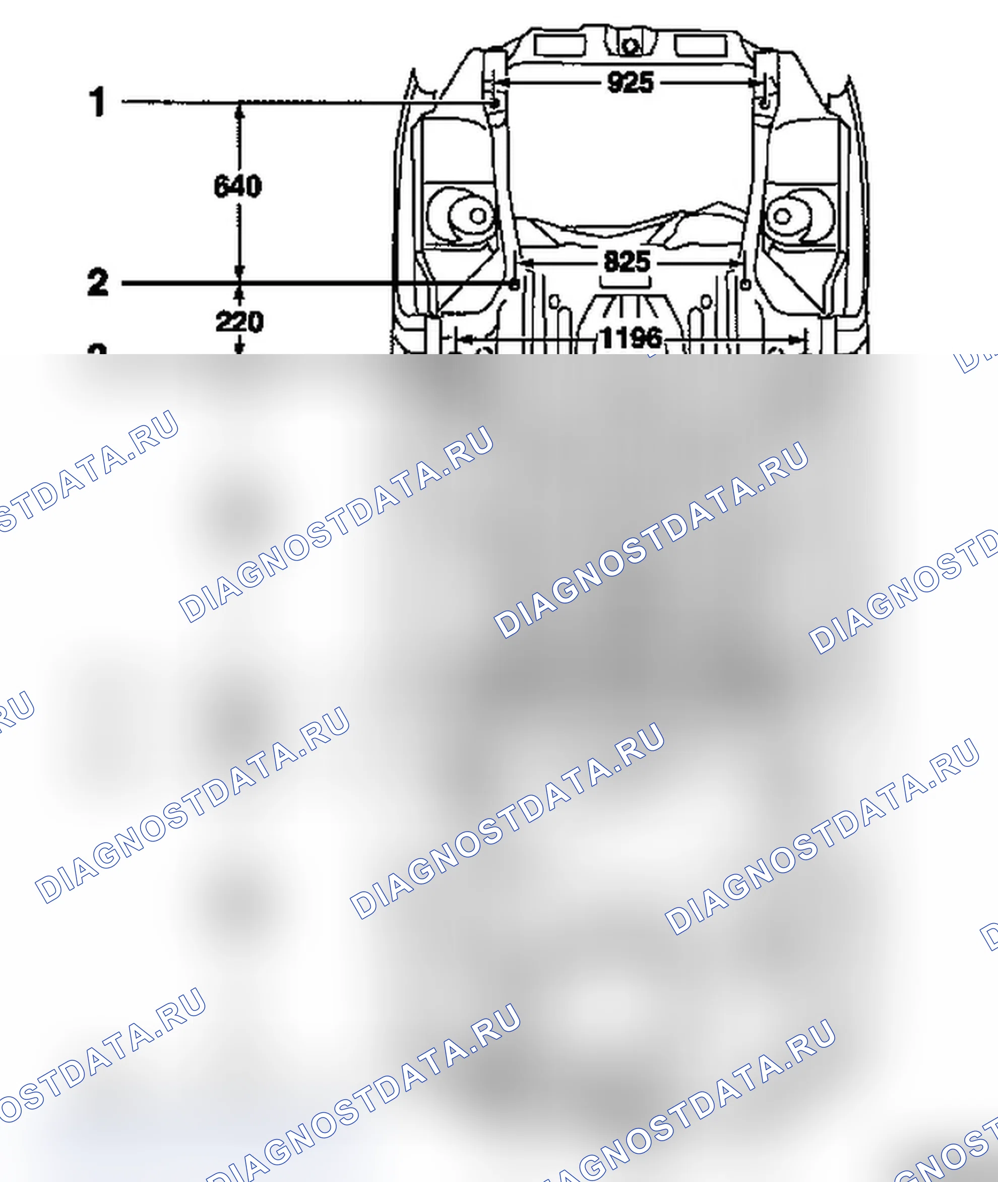 Вид снизу - модели F 08, F 08 & W5L, F 68. Opel Corsa C