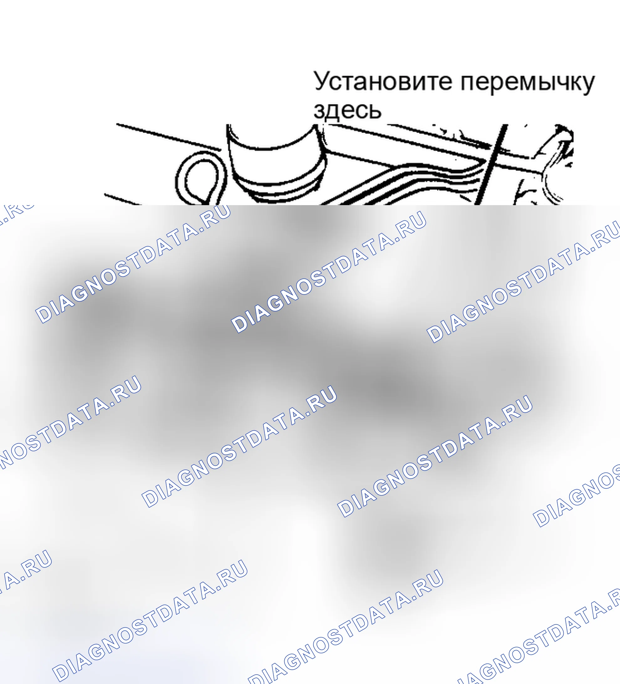 Рис. 3: Расположение реле температуры HPCA 4.3L. Buick Electra Estate Wagon 