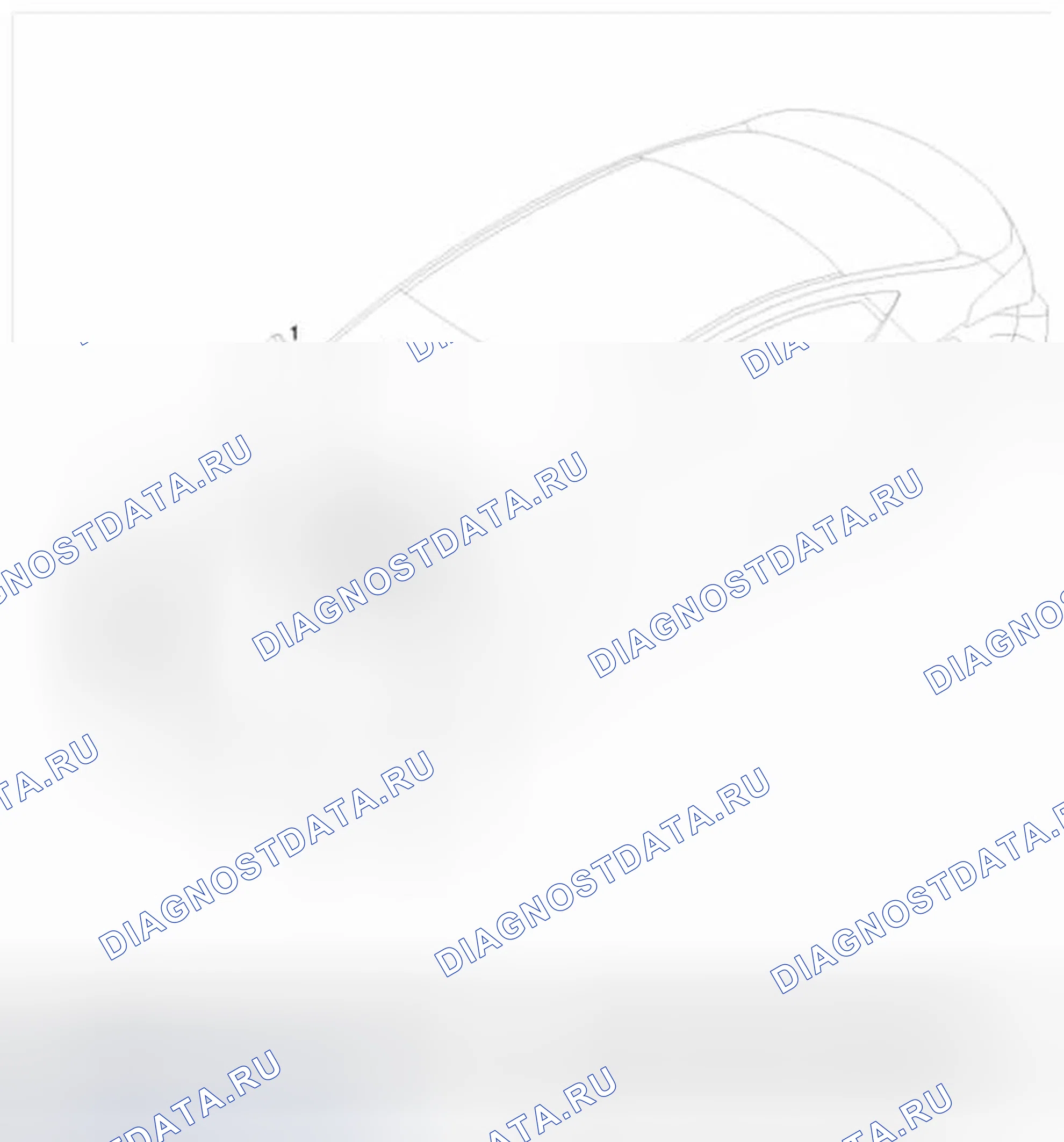 Рис. 1: Расположение компонентов. Hyundai Elantra V
