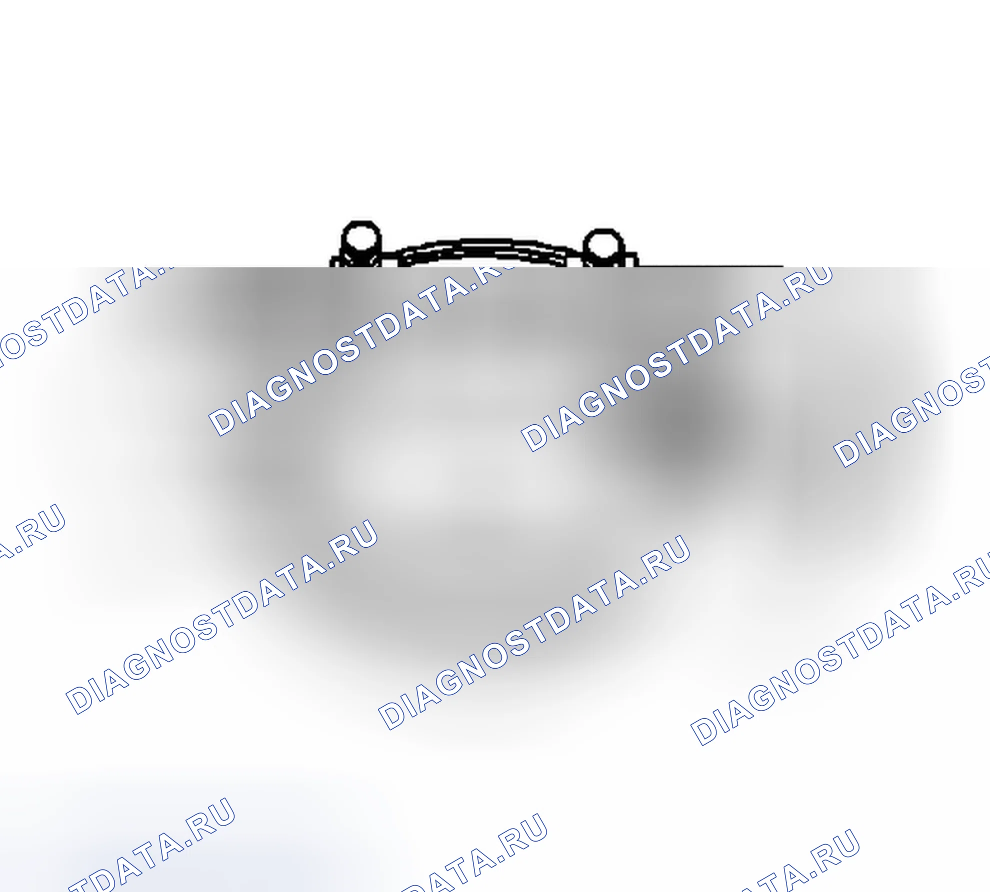 Рис. 14: Измерение диаметра тормозного барабана. Buick Rendezvous I