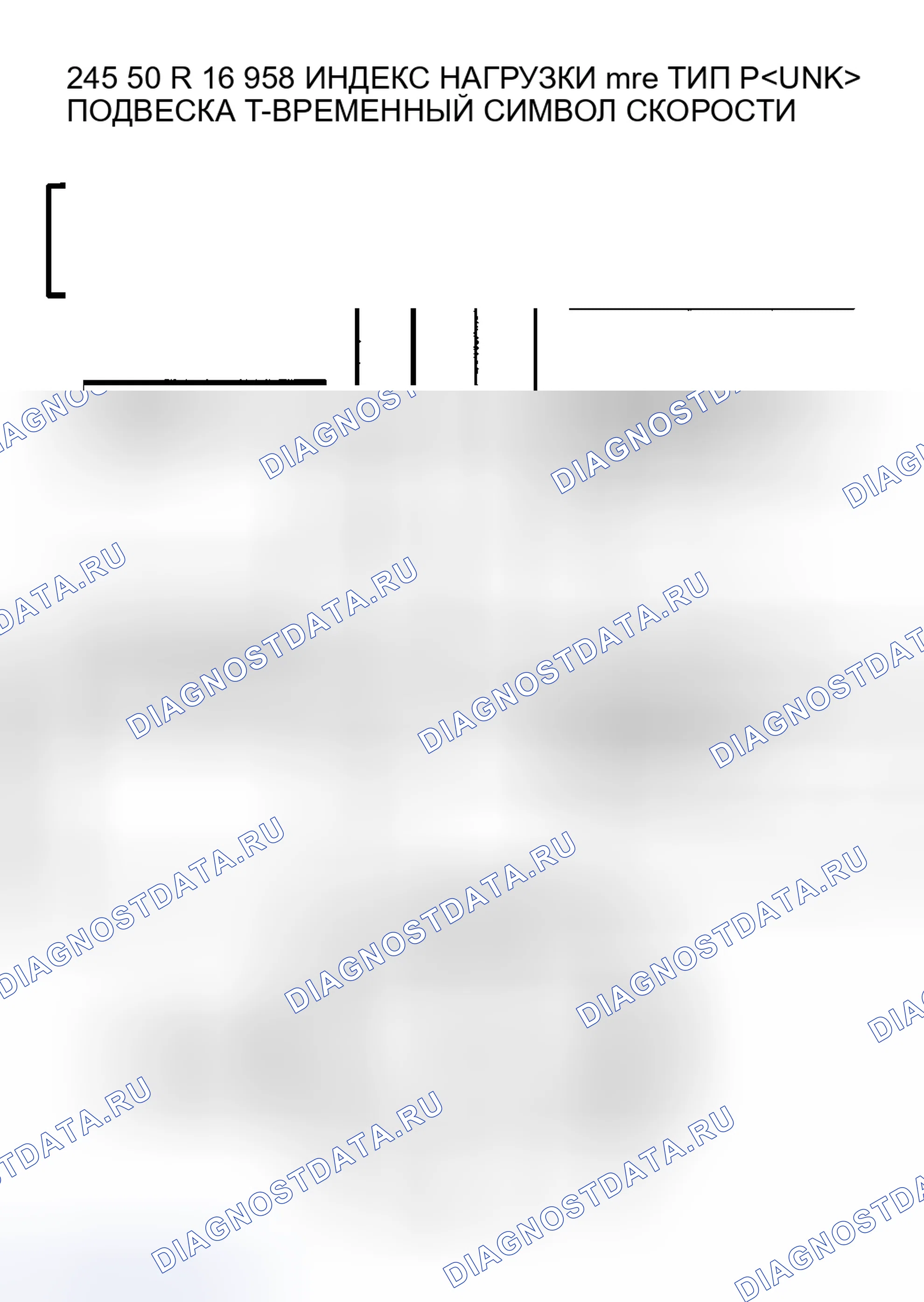 Рис. 5: Описание шин P-Metric. Kia Ceed CD