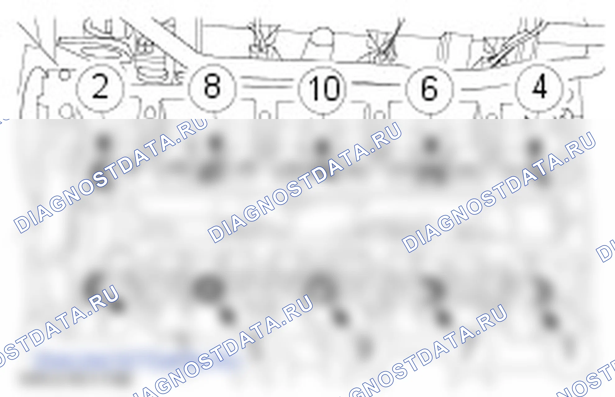 Разборка двигателя. Ford Transit Connect I