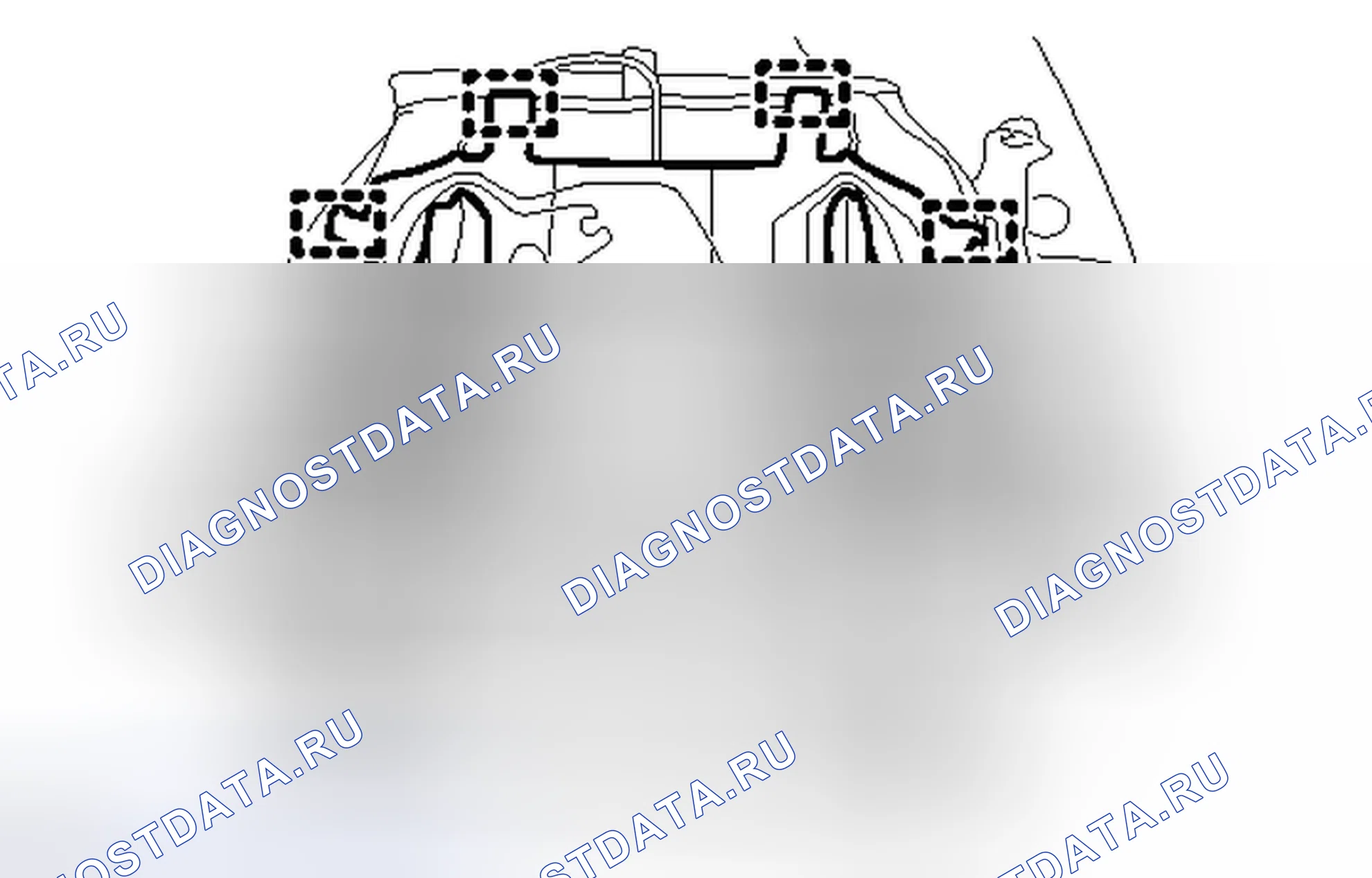 Рис. 438: ДЕМОНТАЖ. Toyota Camry XV50