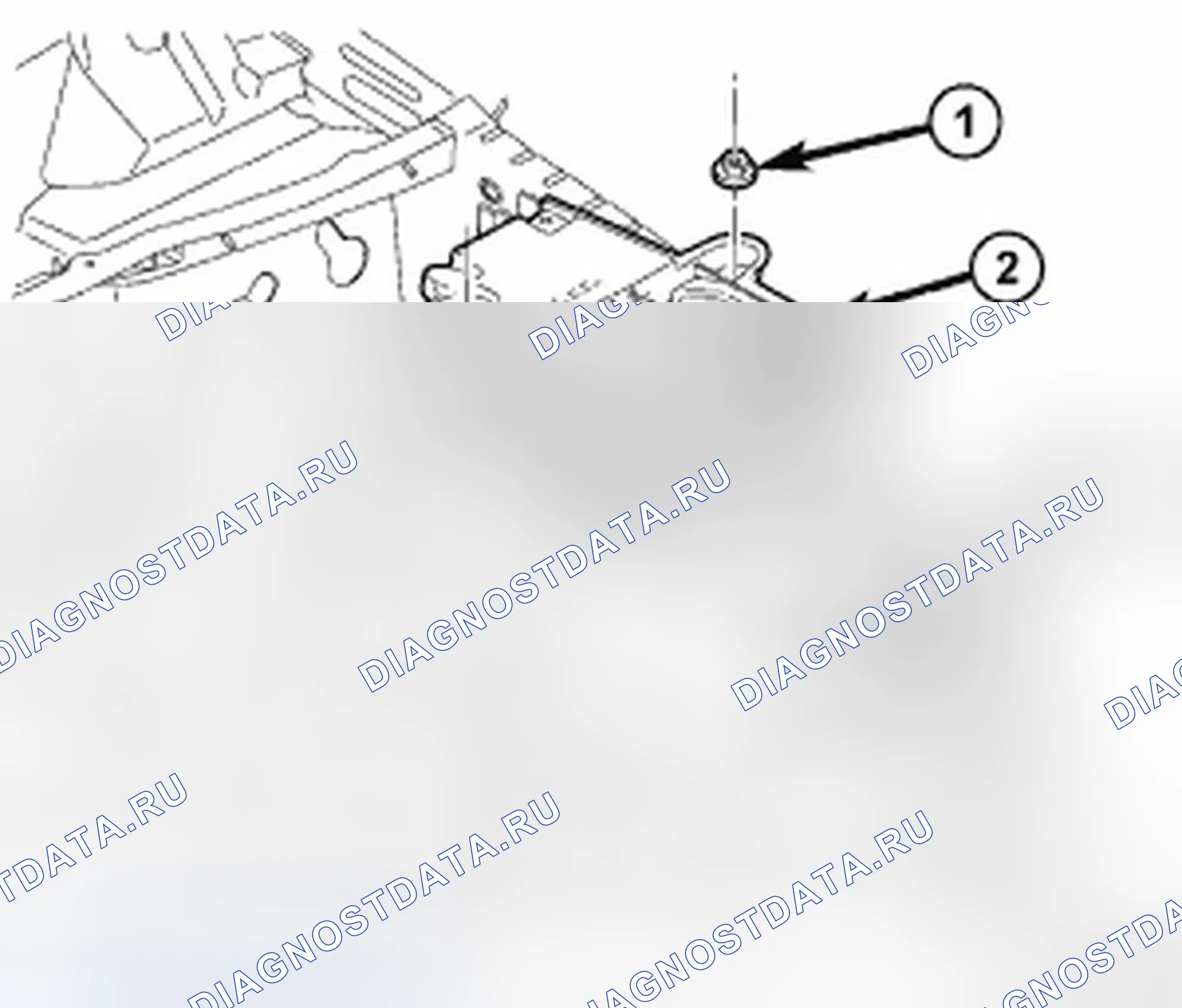 Рис. 18: ЛОТОК ДЛЯ АККУМУЛЯТОРОВ. Dodge Nitro I