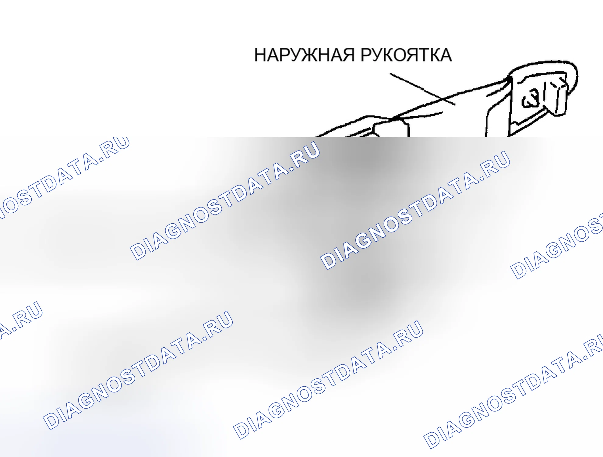 Рис. 74: СНЯТИЕ / УСТАНОВКА ПЕРЕКЛЮЧАТЕЛЯ ЦИЛИНДРА ДВЕРНОГО КЛЮЧА. Mazda MPV II рестайлинг