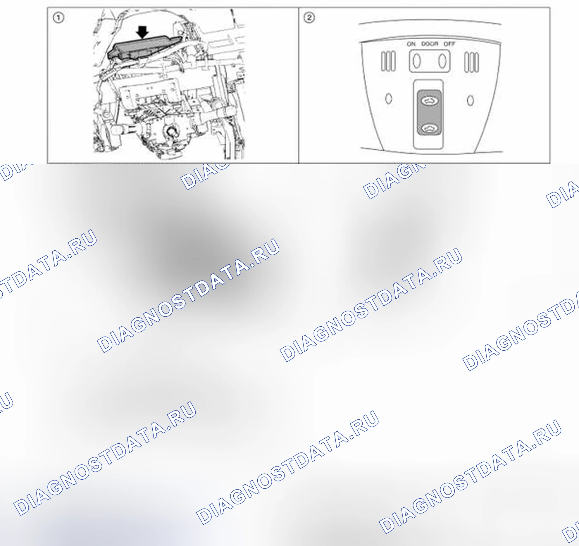 Рис. 279: Расположение компонентов. Nissan Altima L33