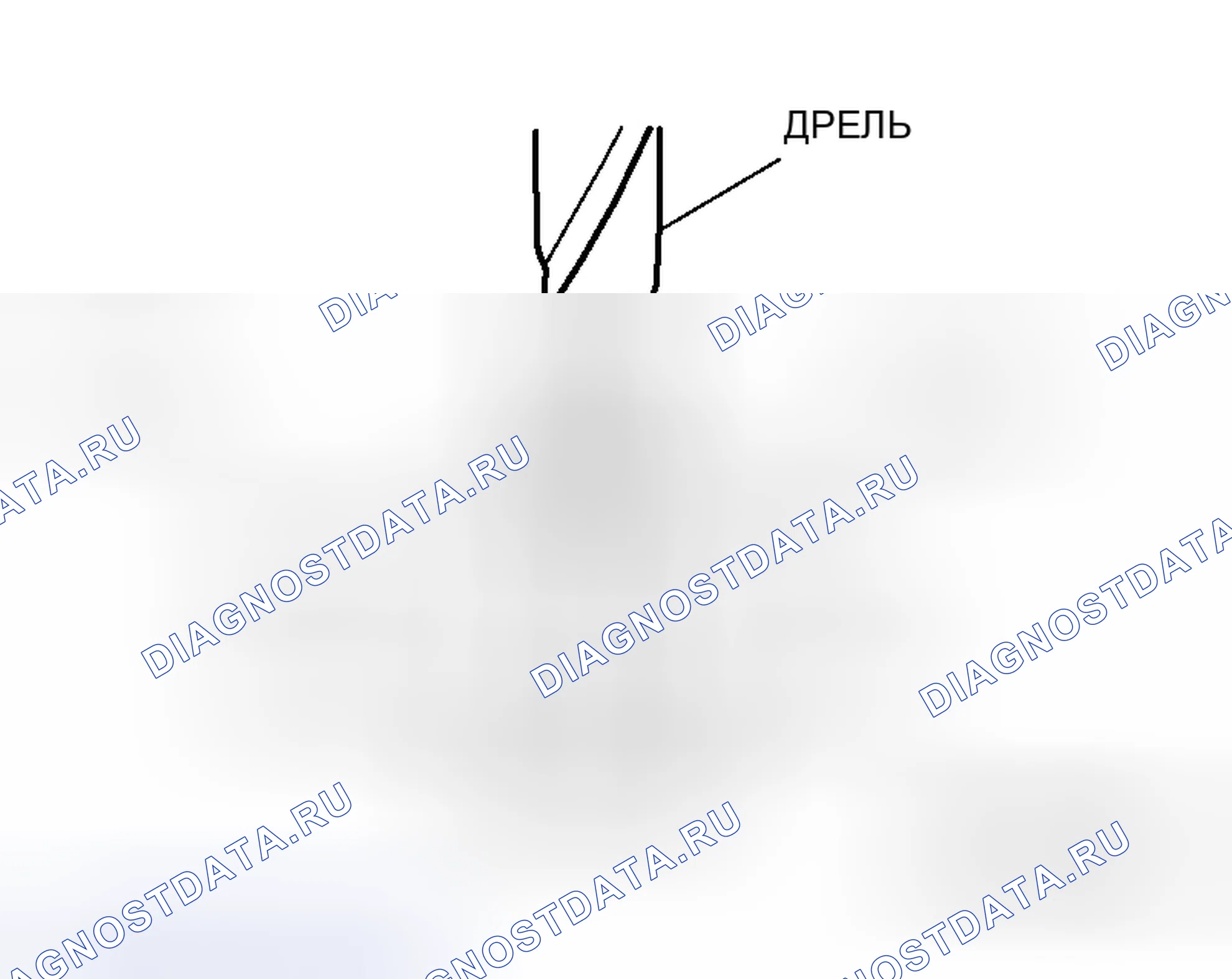 Рис. 19: < < A > > СНЯТИЕ ЗАКЛЕПОК. Mitsubishi Endeavor I