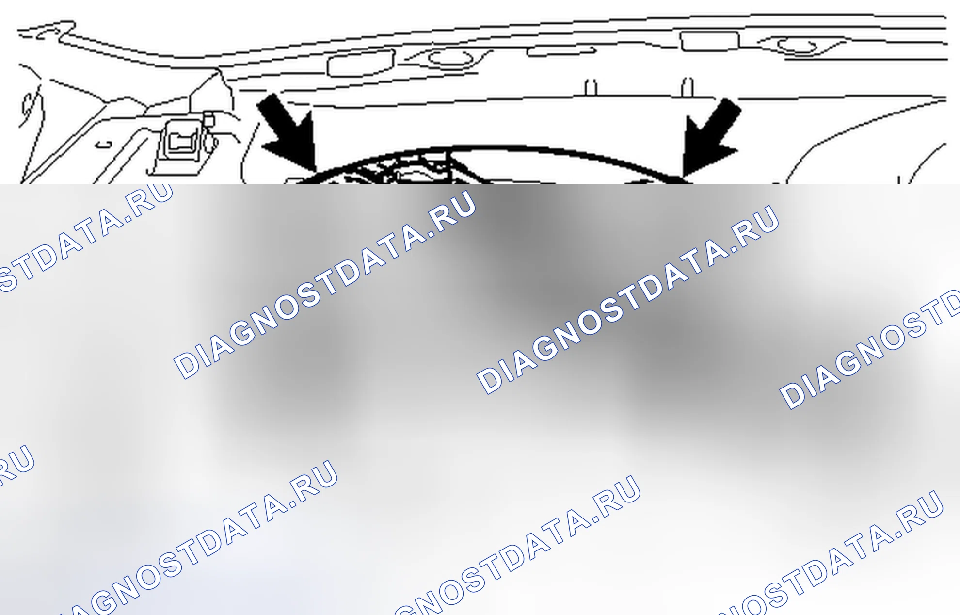 Рис. 212: ДЕМОНТАЖ. Toyota Camry XV40 рестайлинг