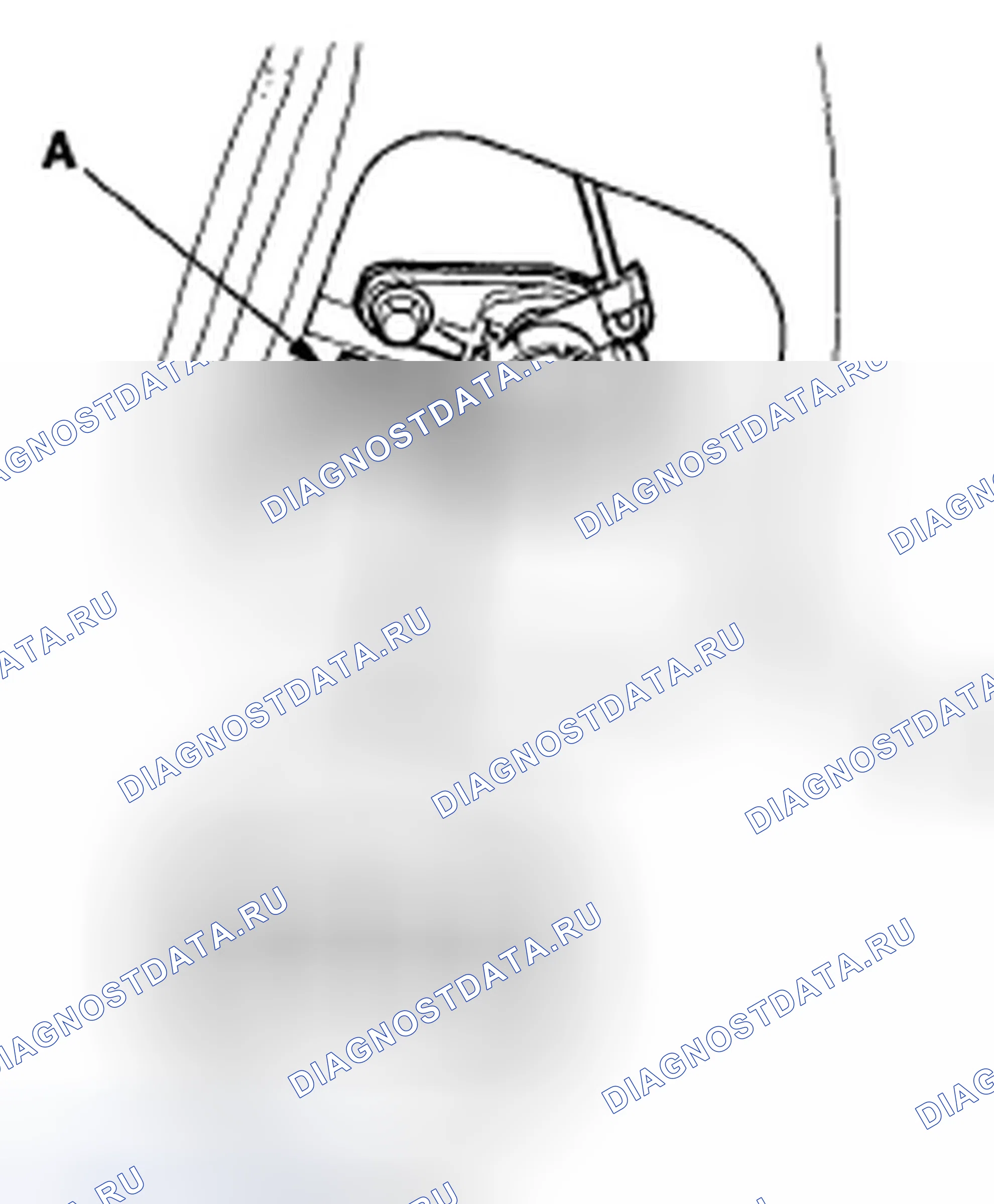 Рис. 130: Проверка выключателя цилиндра ключа багажника. Honda Civic VIII рестайлинг