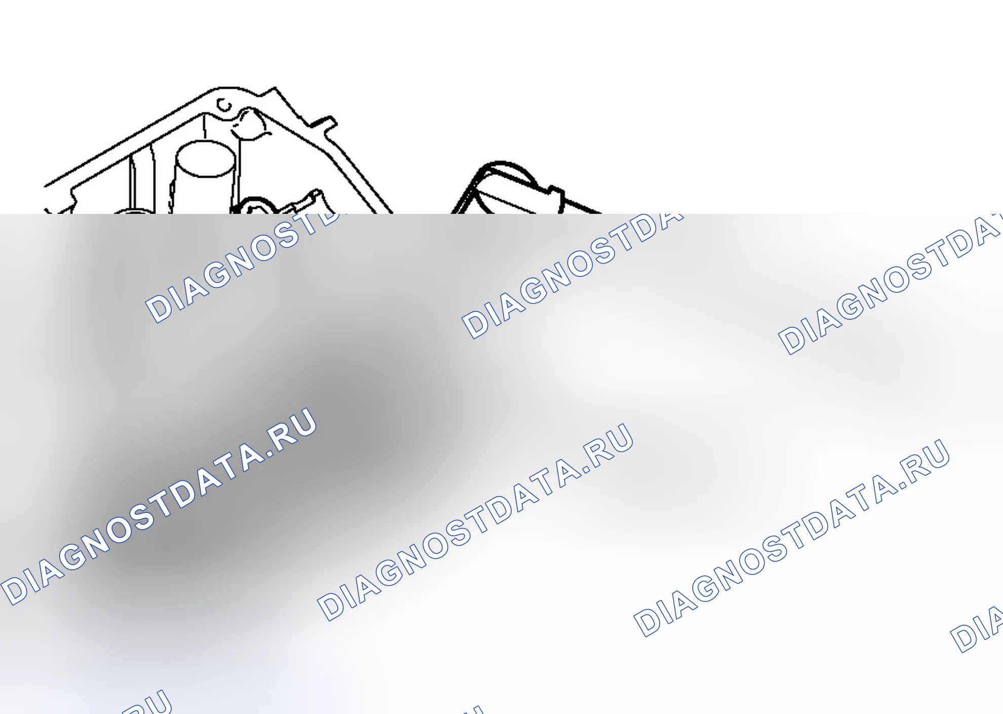 Рис. 151: < < A > > ДЕМОНТАЖ БОЛТА ГОЛОВКИ ЦИЛИНДРА. Mitsubishi Endeavor I