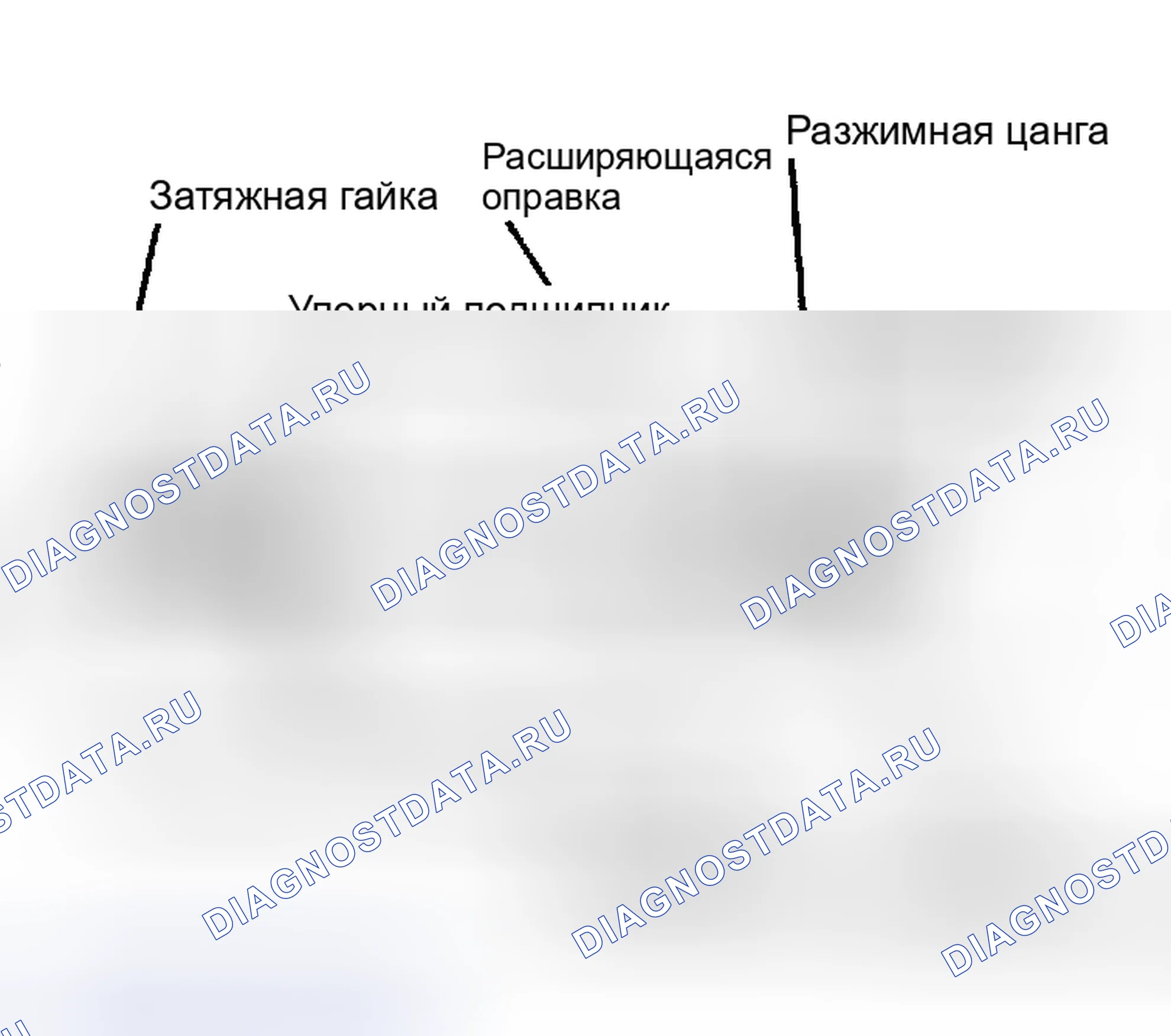Рис. 63: Установка подшипников распределительного вала. Ford Club Wagon E350 