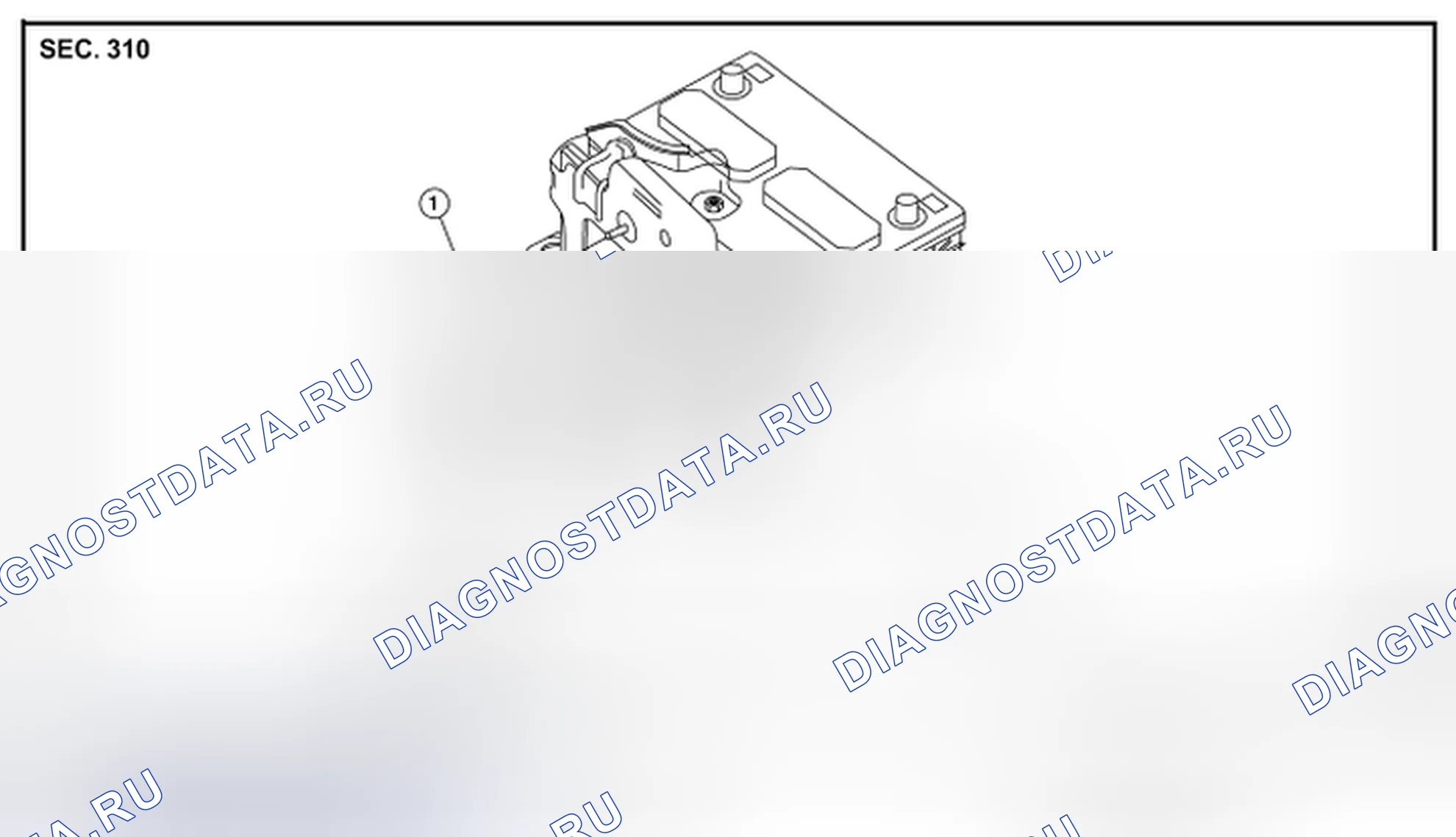 Рис. 406: Разнесенный вид. Nissan Altima L33