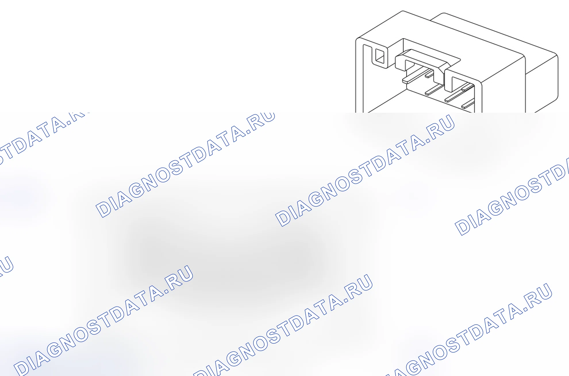 Распиновка разъёма X280. Opel Agila B