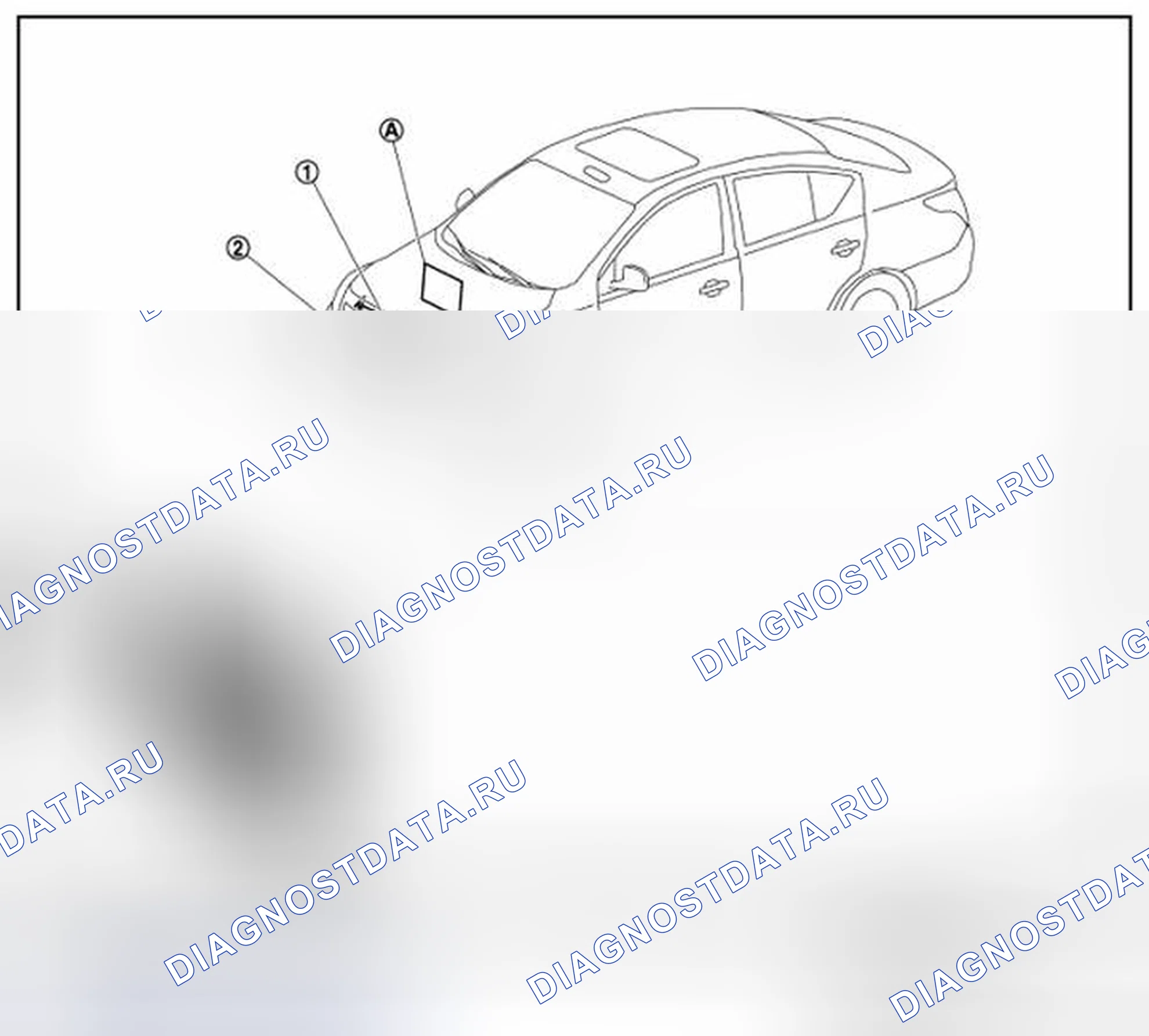 Рис. 30: Расположение компонентов. Audi RS6 C8