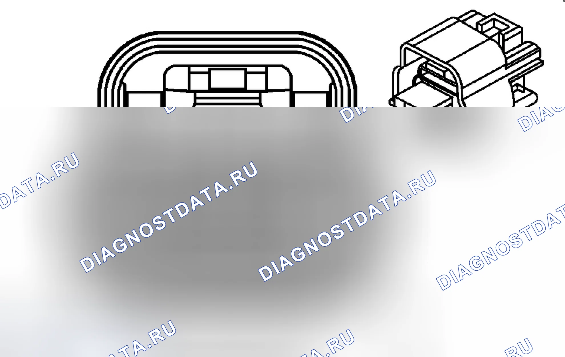 Рис. 107: Датчик положения коленчатого вала (положение коленвала). Chevrolet Colorado I