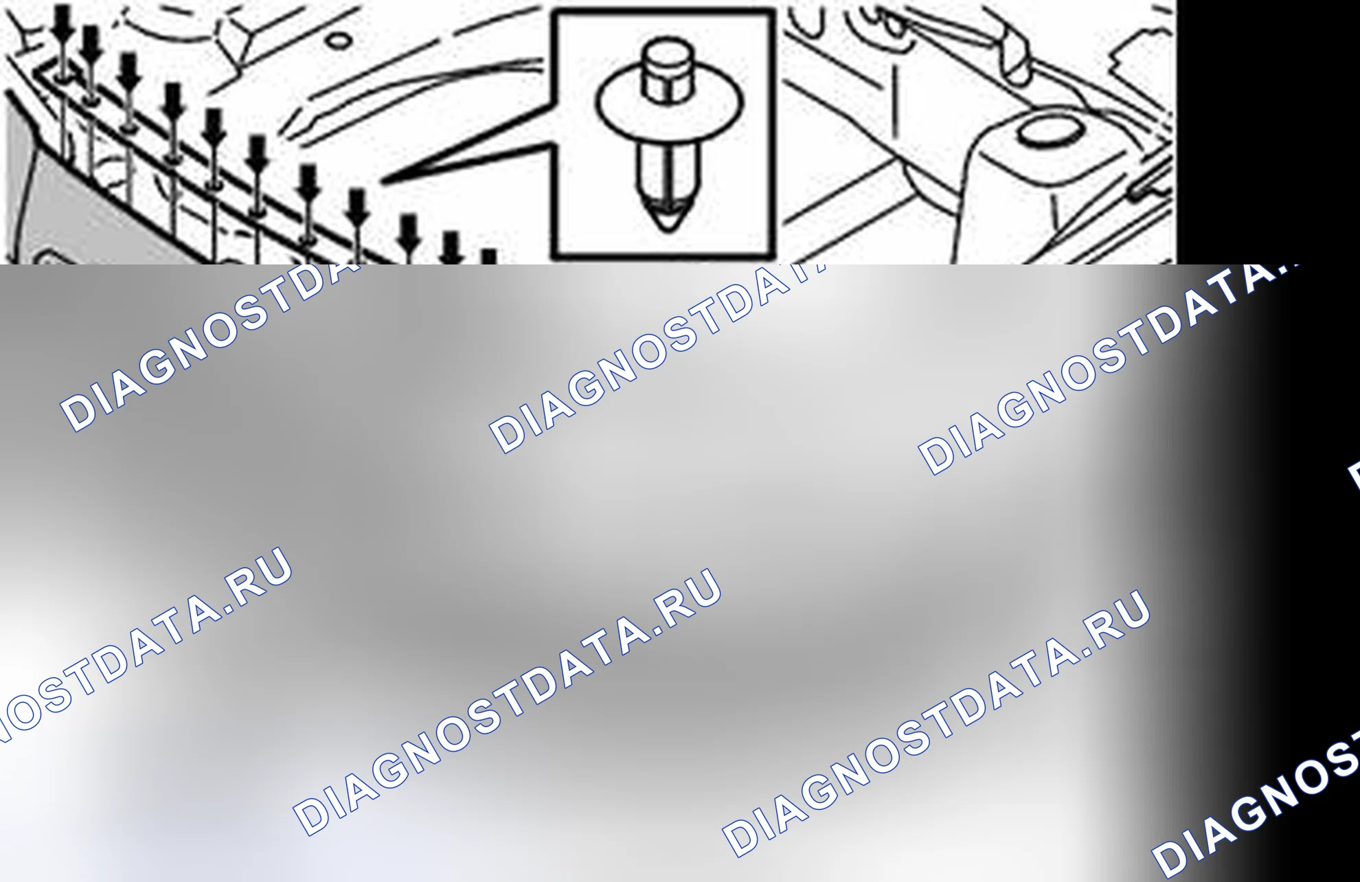 Рис. 2: Демонтаж, замена и монтаж. Volvo S80 I